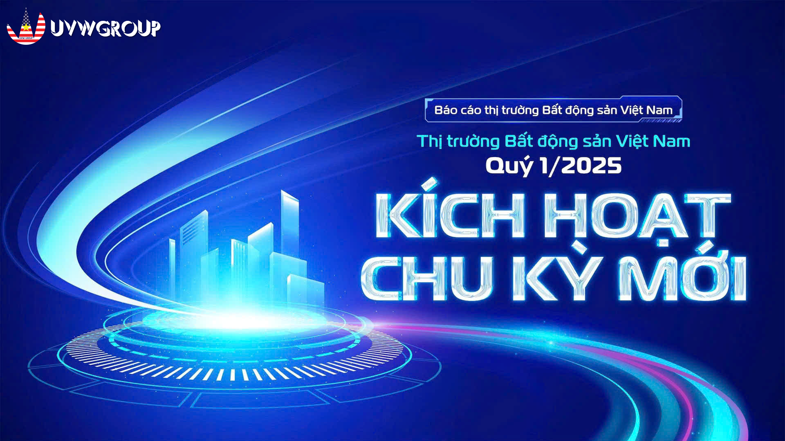 Báo cáo thị trường bất động sản Việt Nam Q1/2025: Kích hoạt chu kỳ tăng trưởng mới