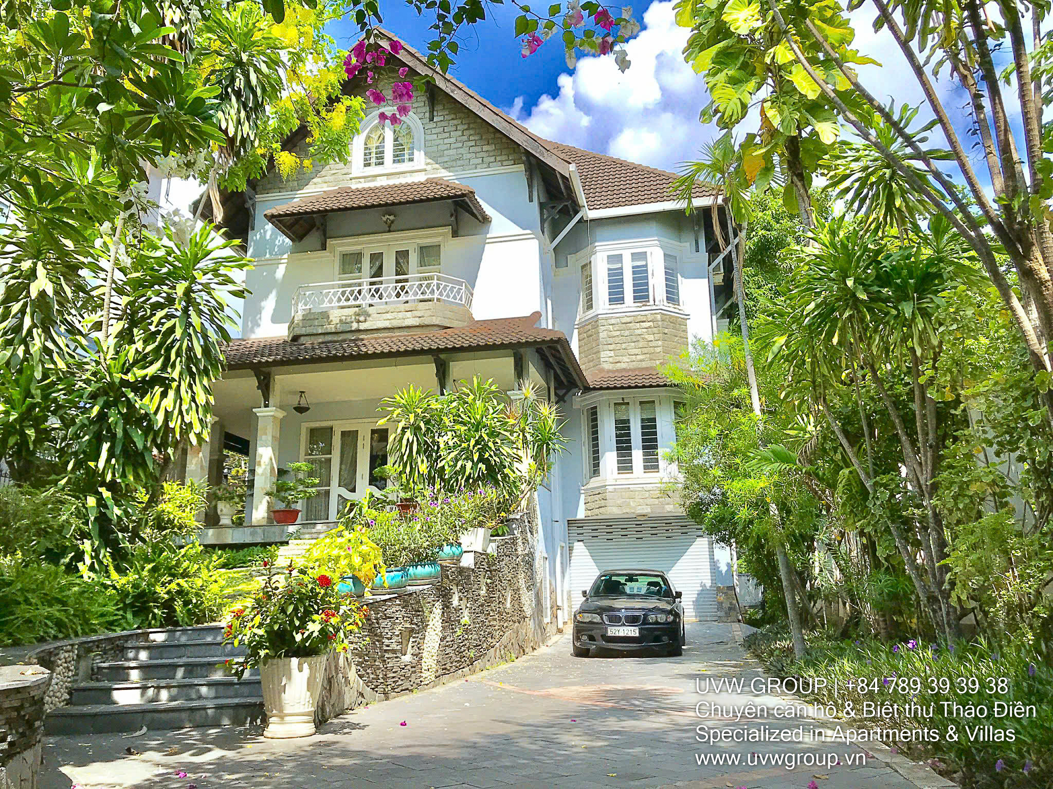 Biệt thự cao cấp 2 mặt tiền Thảo Điền 1 Compound | 700m² | Hồ bơi | 8PN | 250 Tỷ