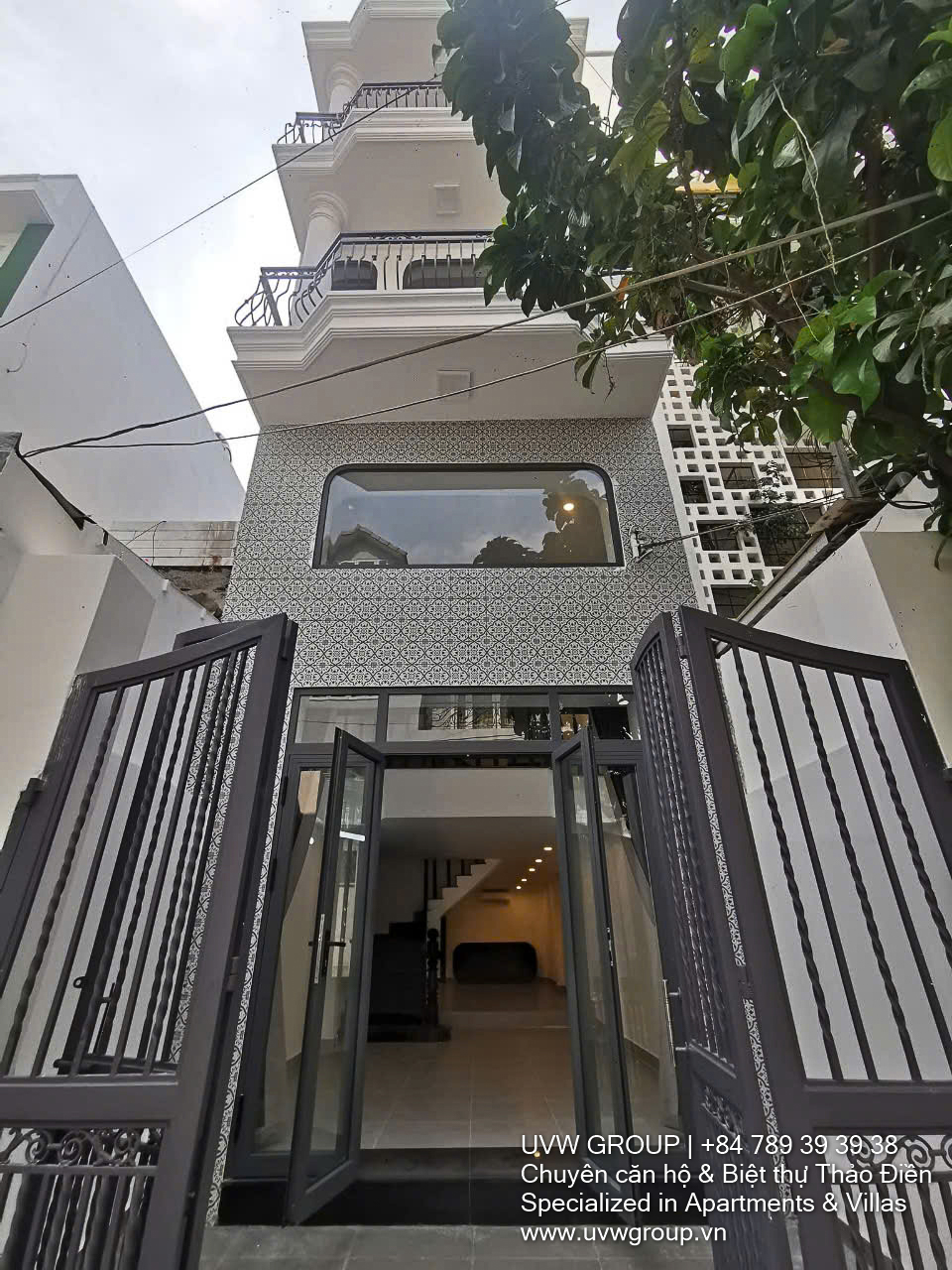 Nhà hiện đại cho thuê tại Thảo Điền Quận 2 | 4PN | 64m² | $2,000