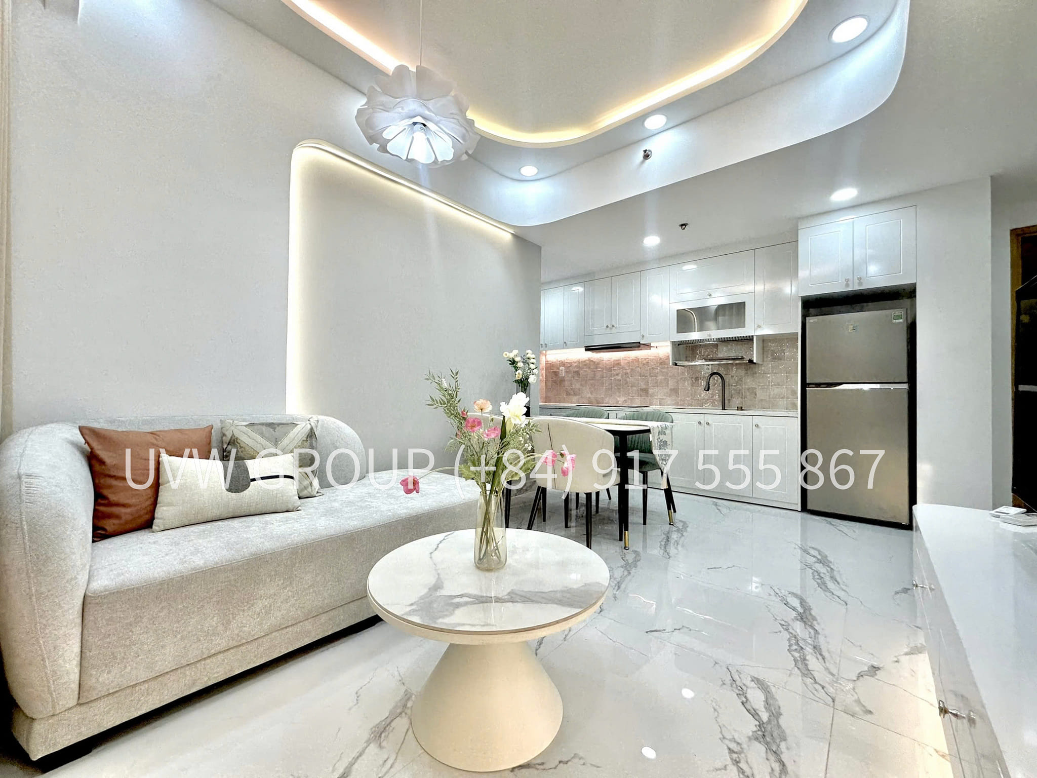 2BR Apartment for Rent at Masteri Thao Dien | 71m² | $800