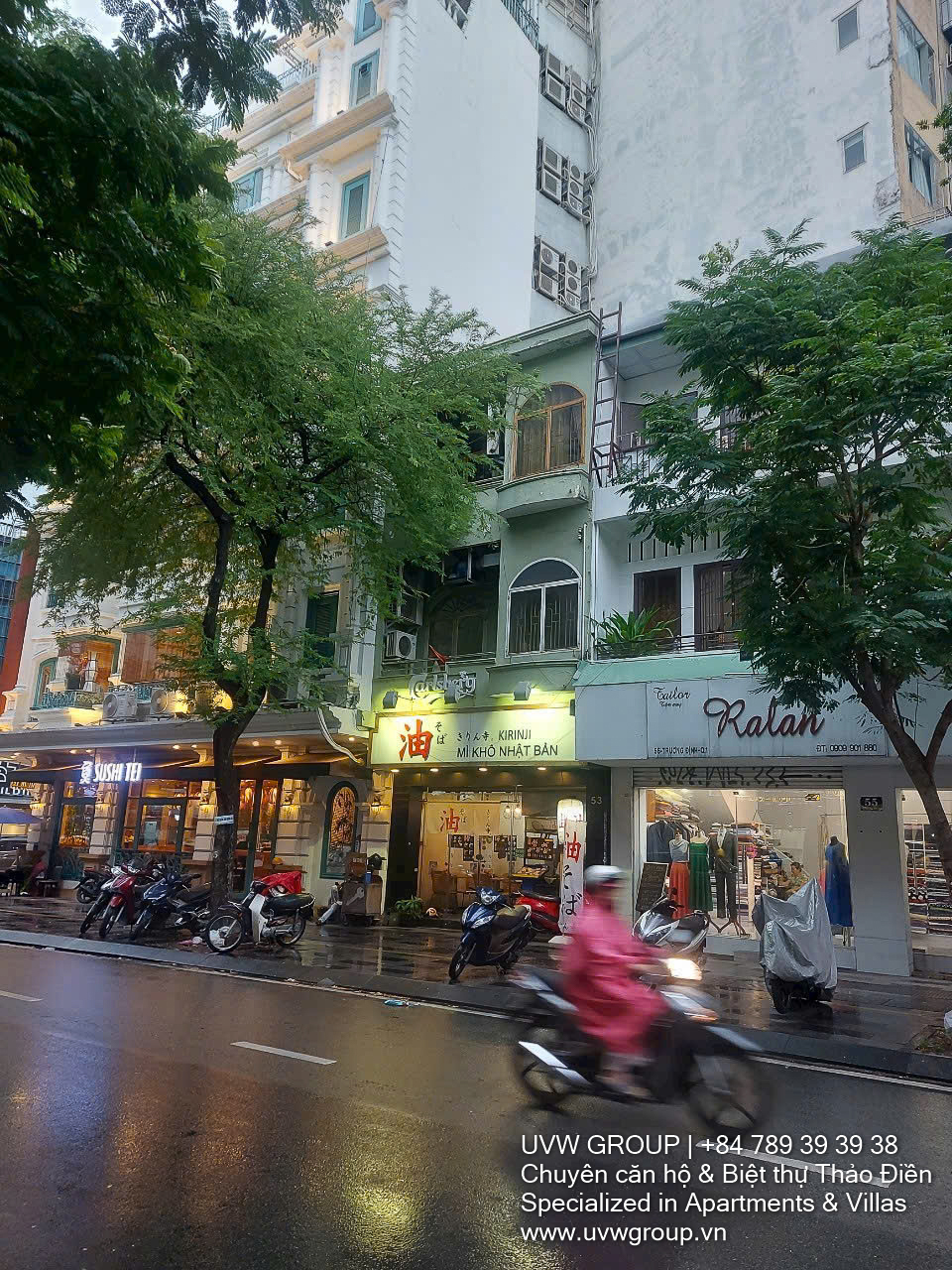 Frontage House for Lease at 53 Truong Dinh, District 1 – 4 Floors – 65 Million VND