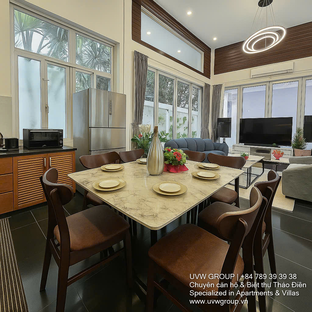 Luxury 4BR Villa for Rent in Thao Dien | Pool | Karaoke | Short-Term Stay in HCMC image 5
