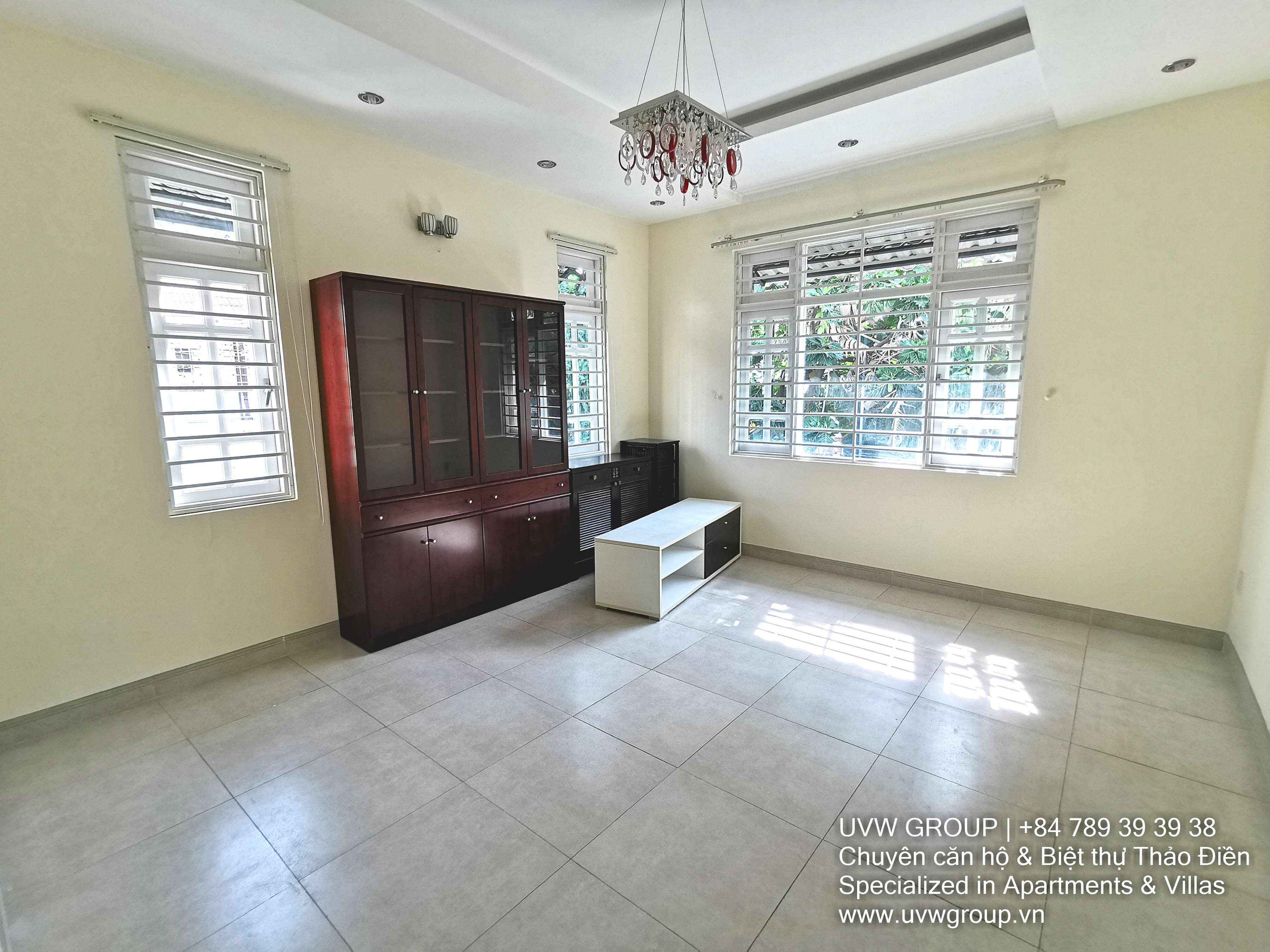 Villa for Rent in Thao Dien | 5BR | 300m² | Basic Furnished | $5,000 14