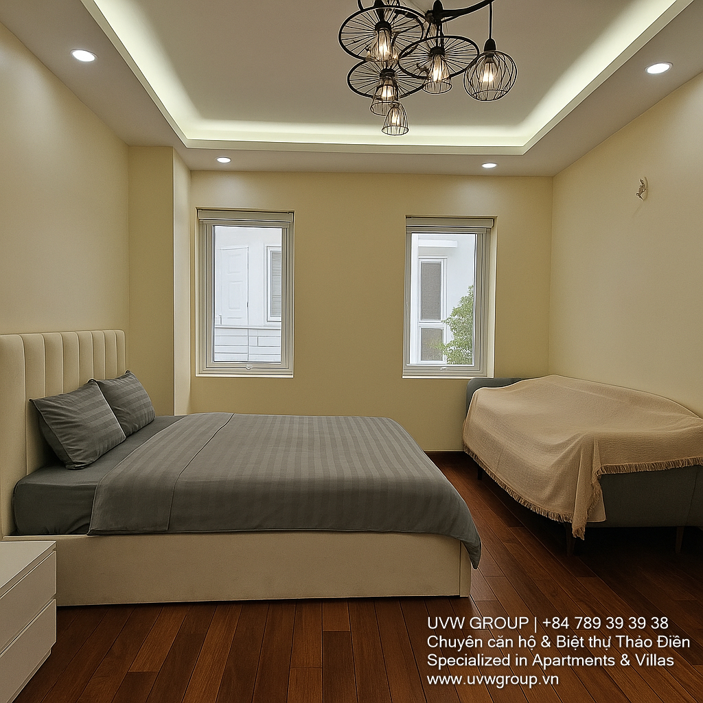 Biệt thự hồ bơi sang trọng cho thuê ngắn hạn tại Phú Mỹ, Quận 7 | 6PN | Hồ bơi trên sân thượng | Karaoke | $450–$550 16