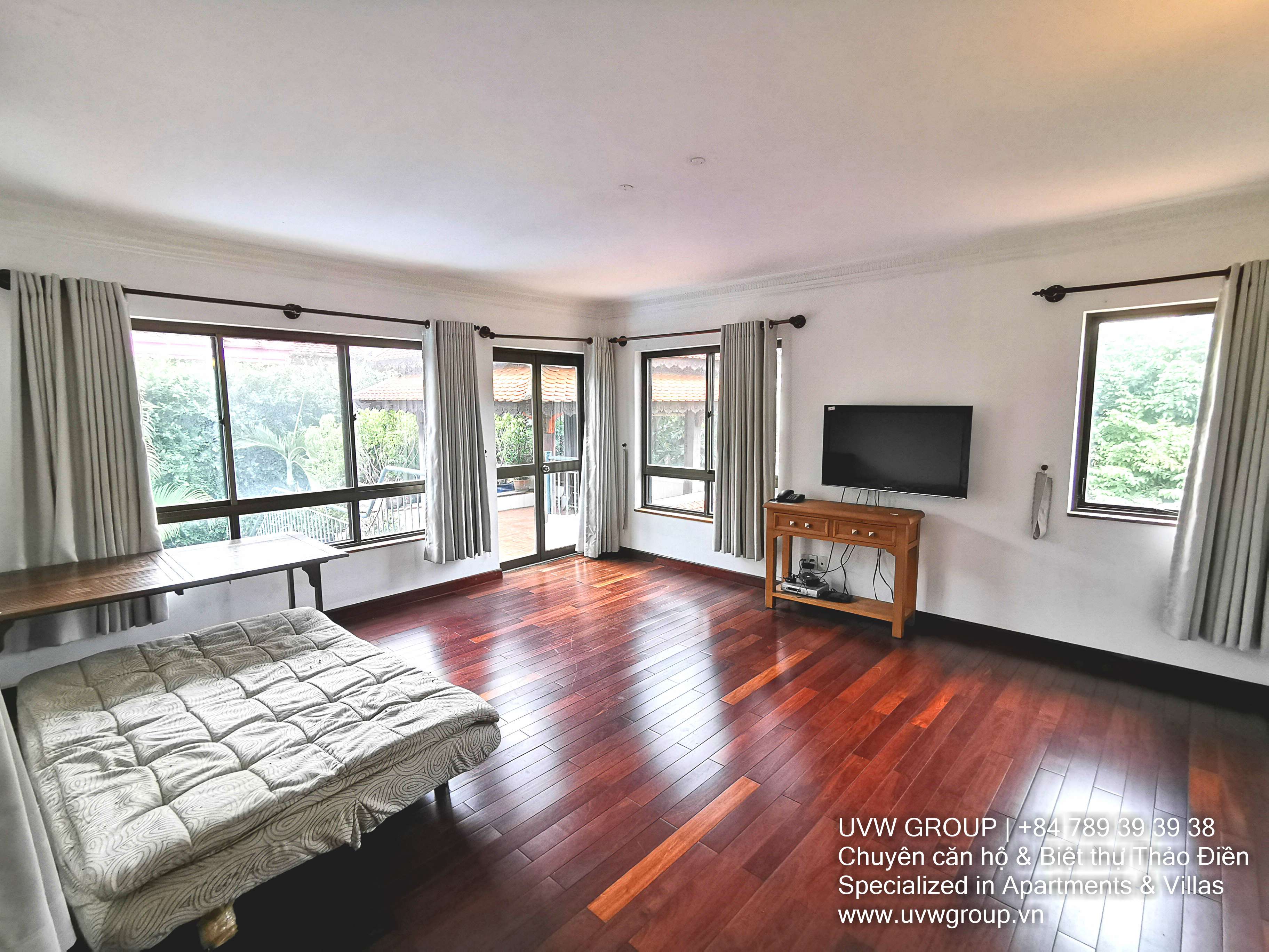 Villa for Rent in Thao Dien | 5BR | 600m² | Basic Furnished | $4,000 12