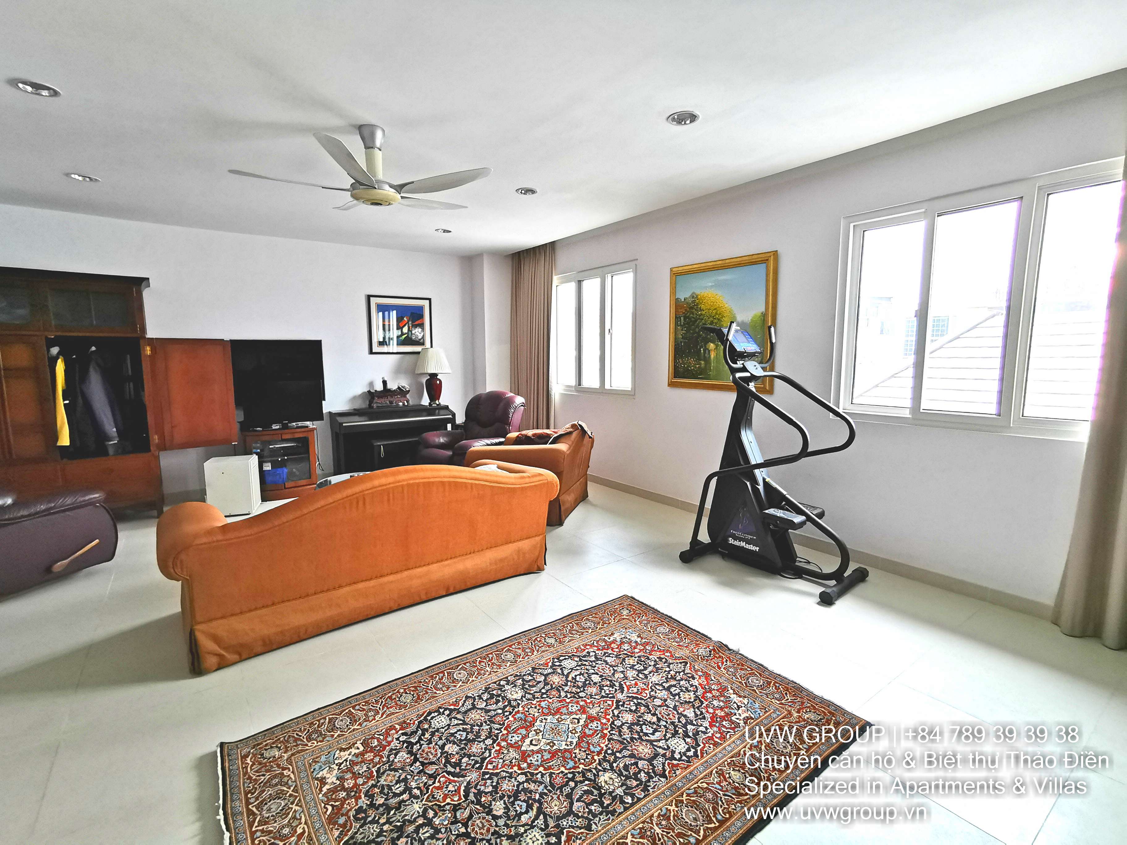 Luxury House for Rent in Thao Dien | 5BR | Basement | 250m² |$5,000 image 3