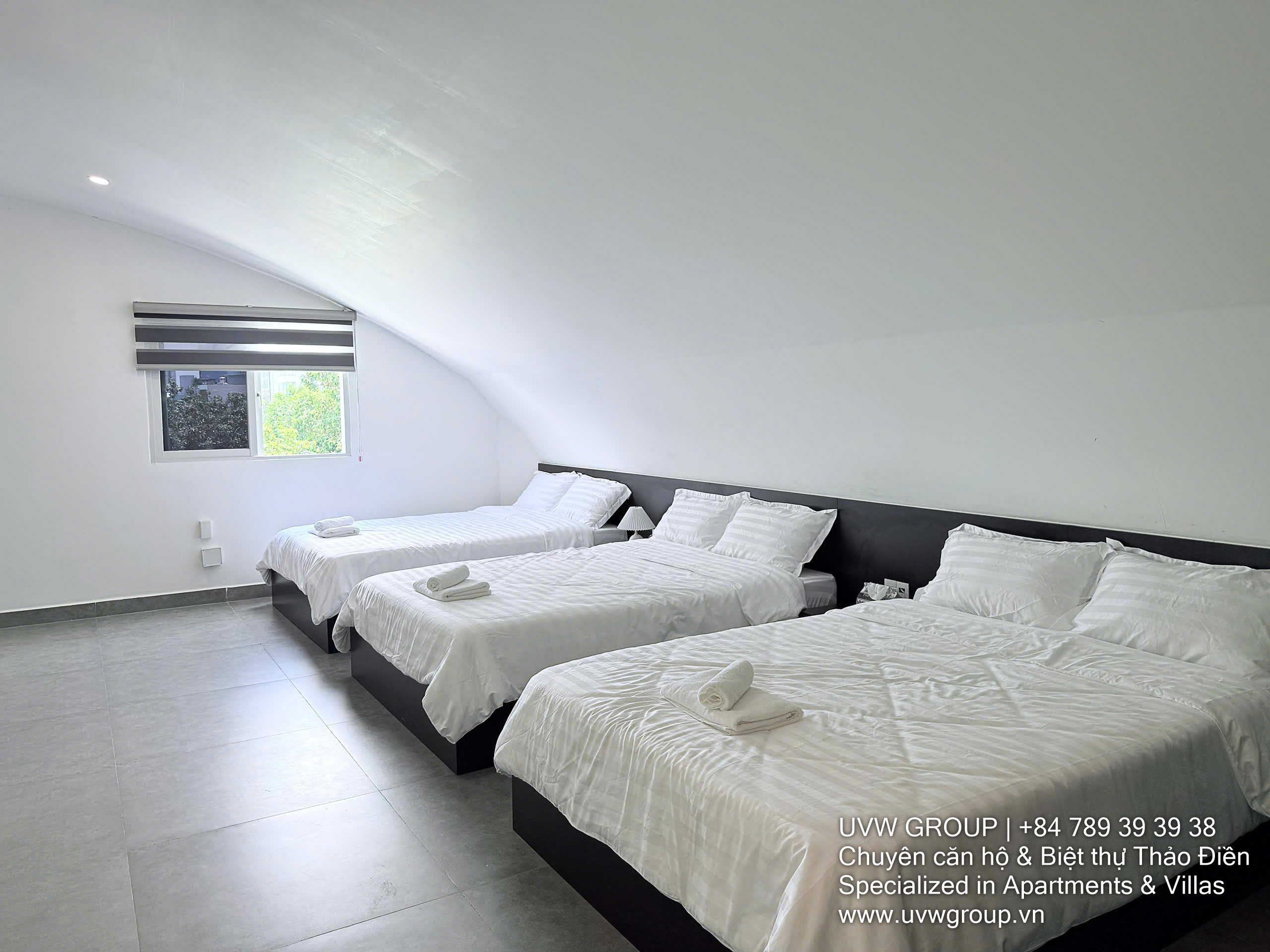 Brand-new 5-bedroom villa for rent with private elevator in An Khanh – Tran Nao, District 2