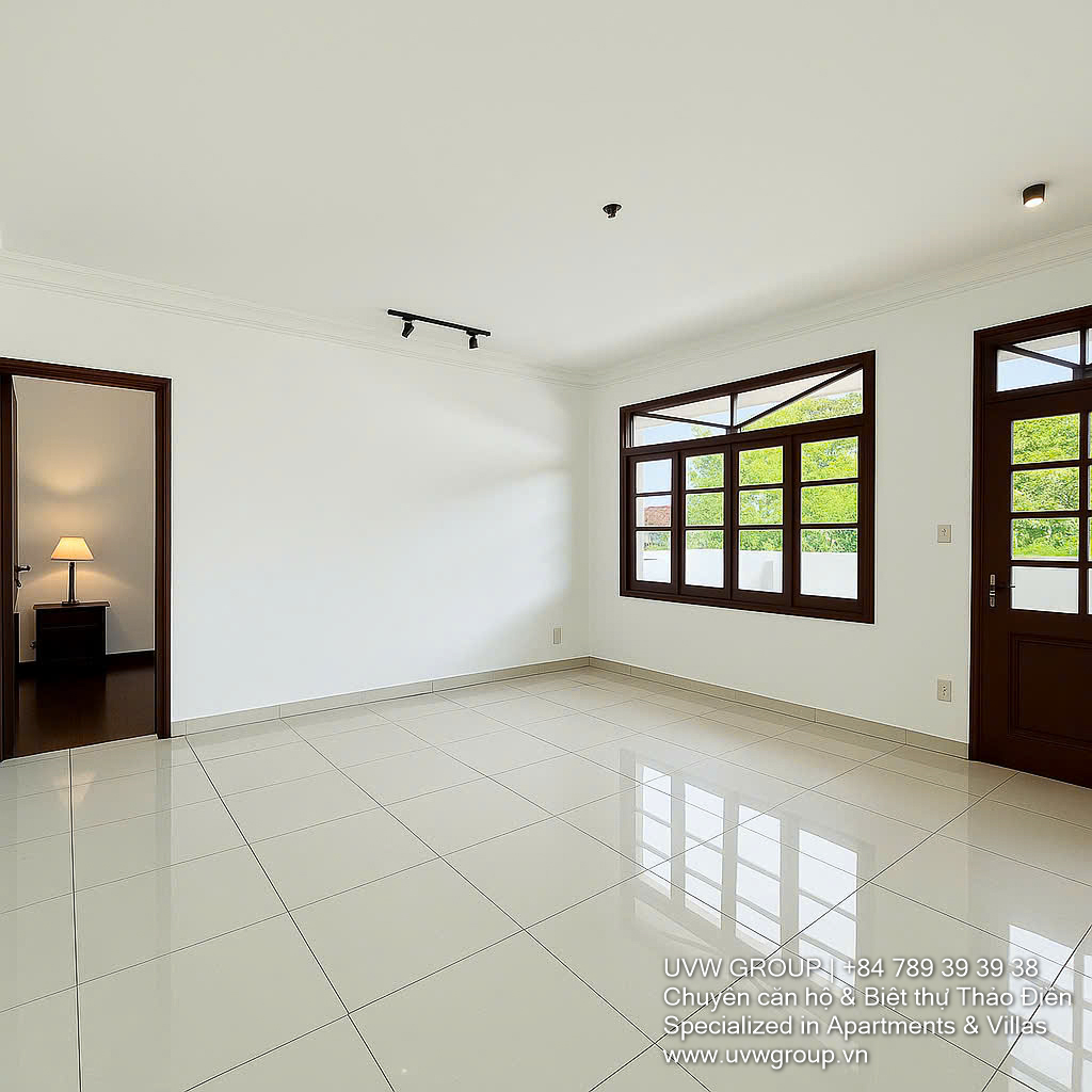 Luxury 5-bedroom villa for rent in An Phu, District 2, HCMC – 900m² land with private pool and garden