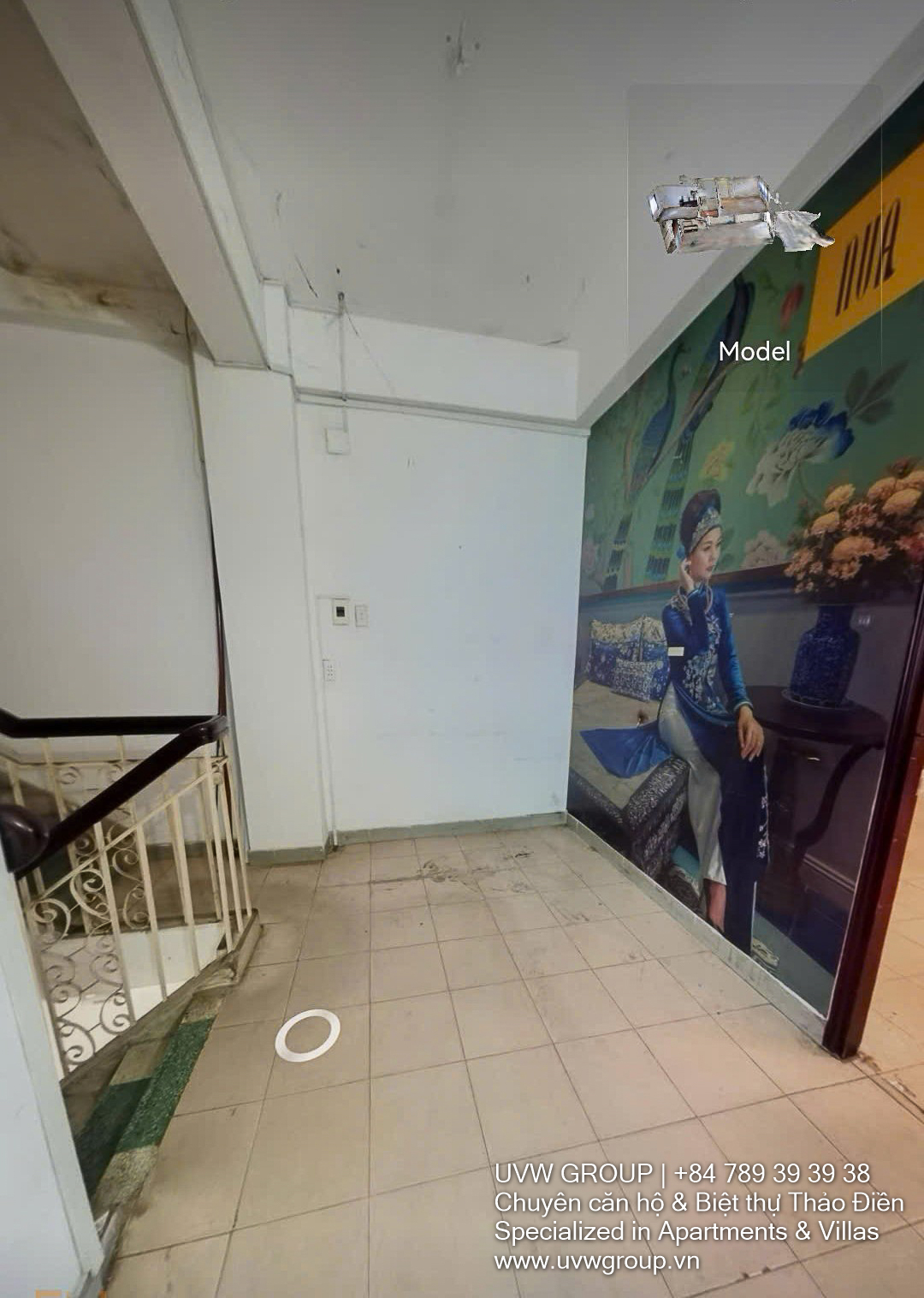 House for rent with 2 floors and wide frontage at 861 Tran Hung Dao, D5