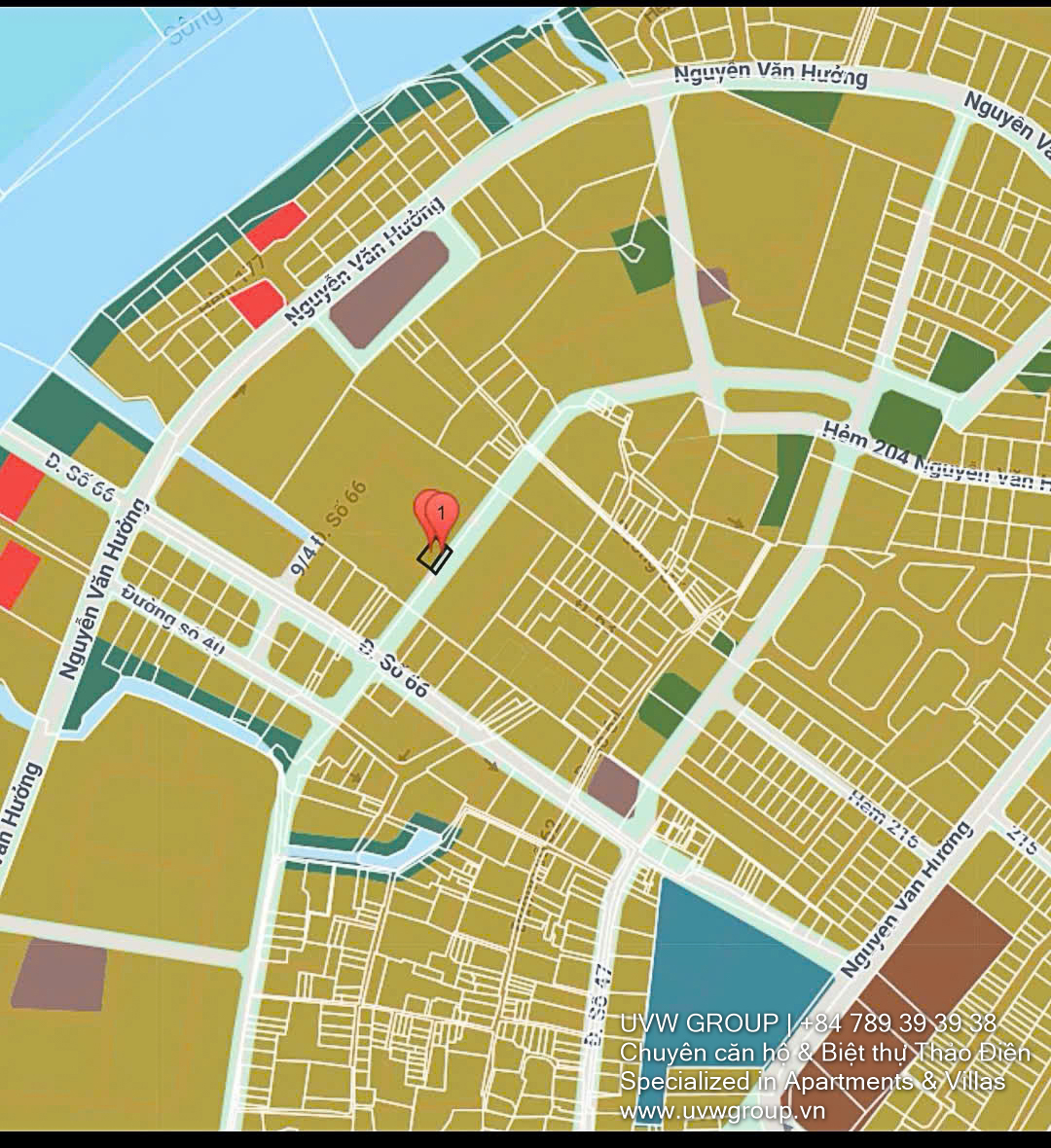 Land for Sale on 66 Street Thao Dien | 316m² | 16m Frontage | $2.15 Million