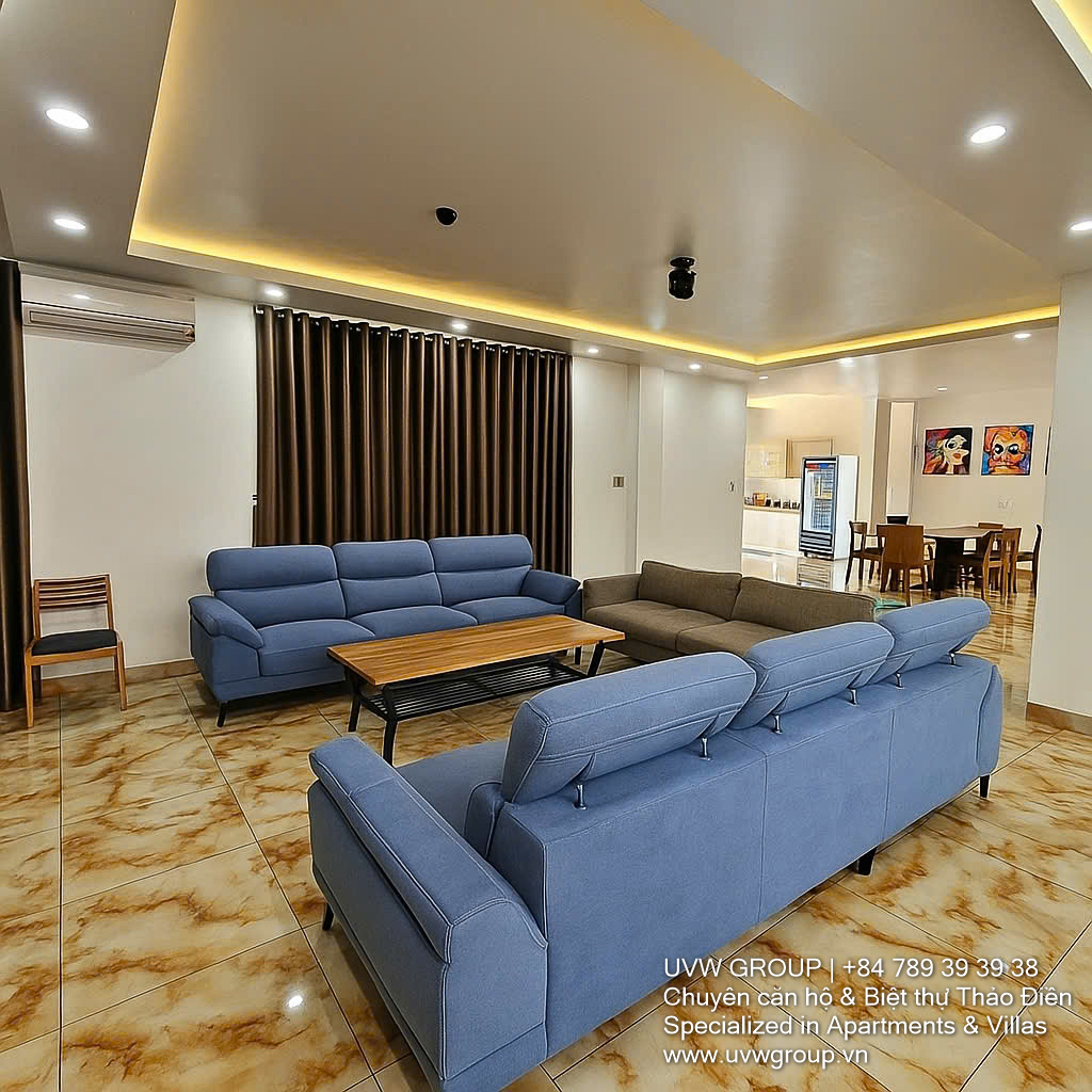 Tropical 5BR Villa for Short-Term Rent in Thao Dien | Pool | Karaoke | Resort Living image 9