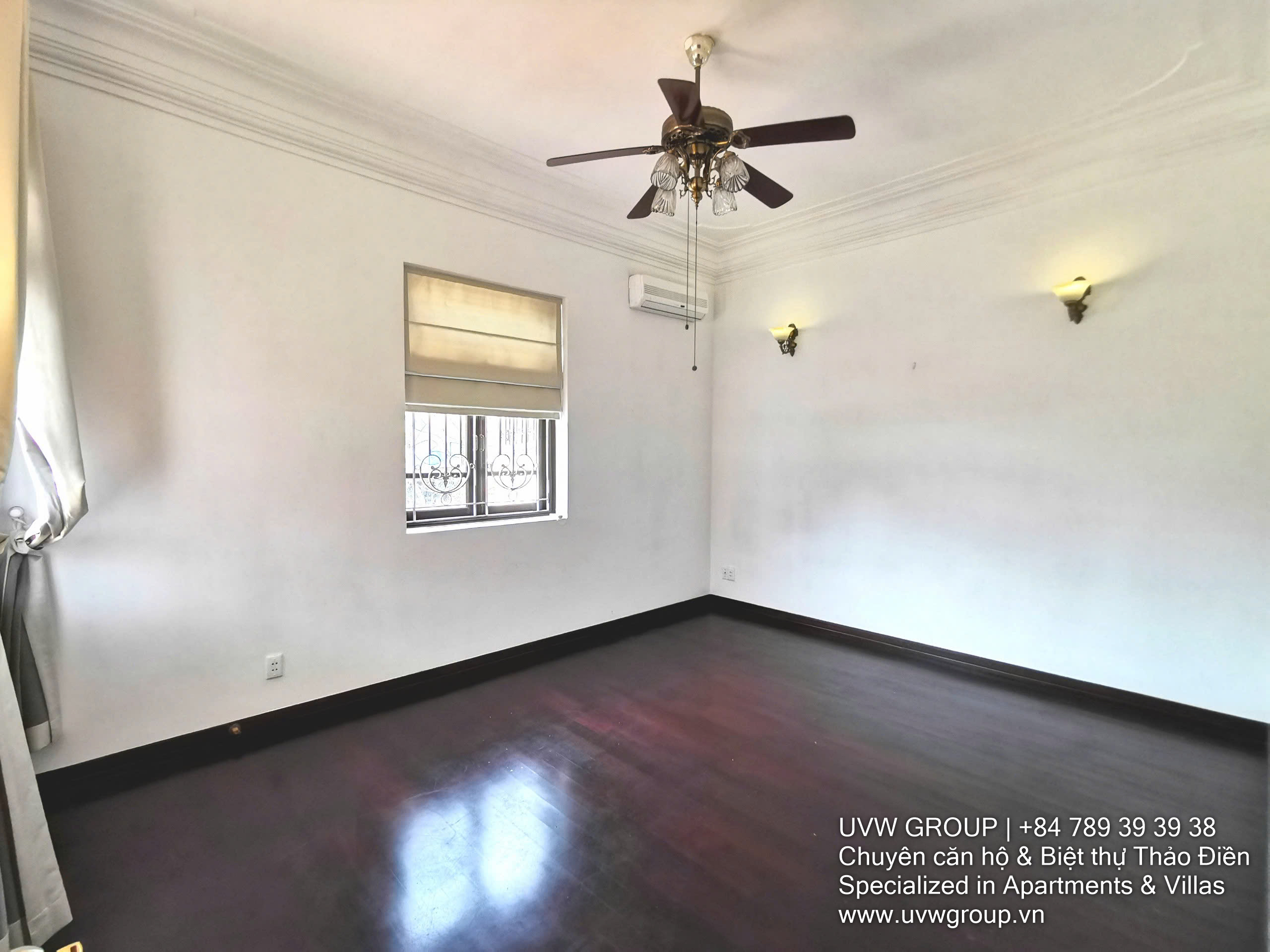 3-bedroom villa for rent in An Phu, District 2 with garden, modern kitchen, and secure compound