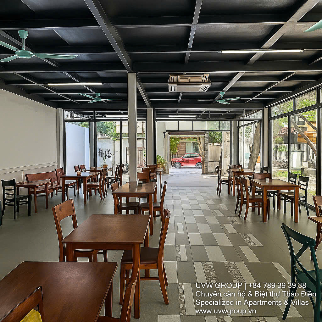 Commercial Space for Rent in Thao Dien | 140m² | Office, Spa, Showroom | 62M VND