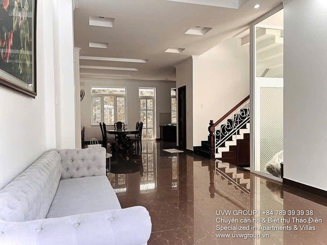 Biệt thự cho thuê đường Thảo Điền | 4PN + Văn phòng | $3,000 12