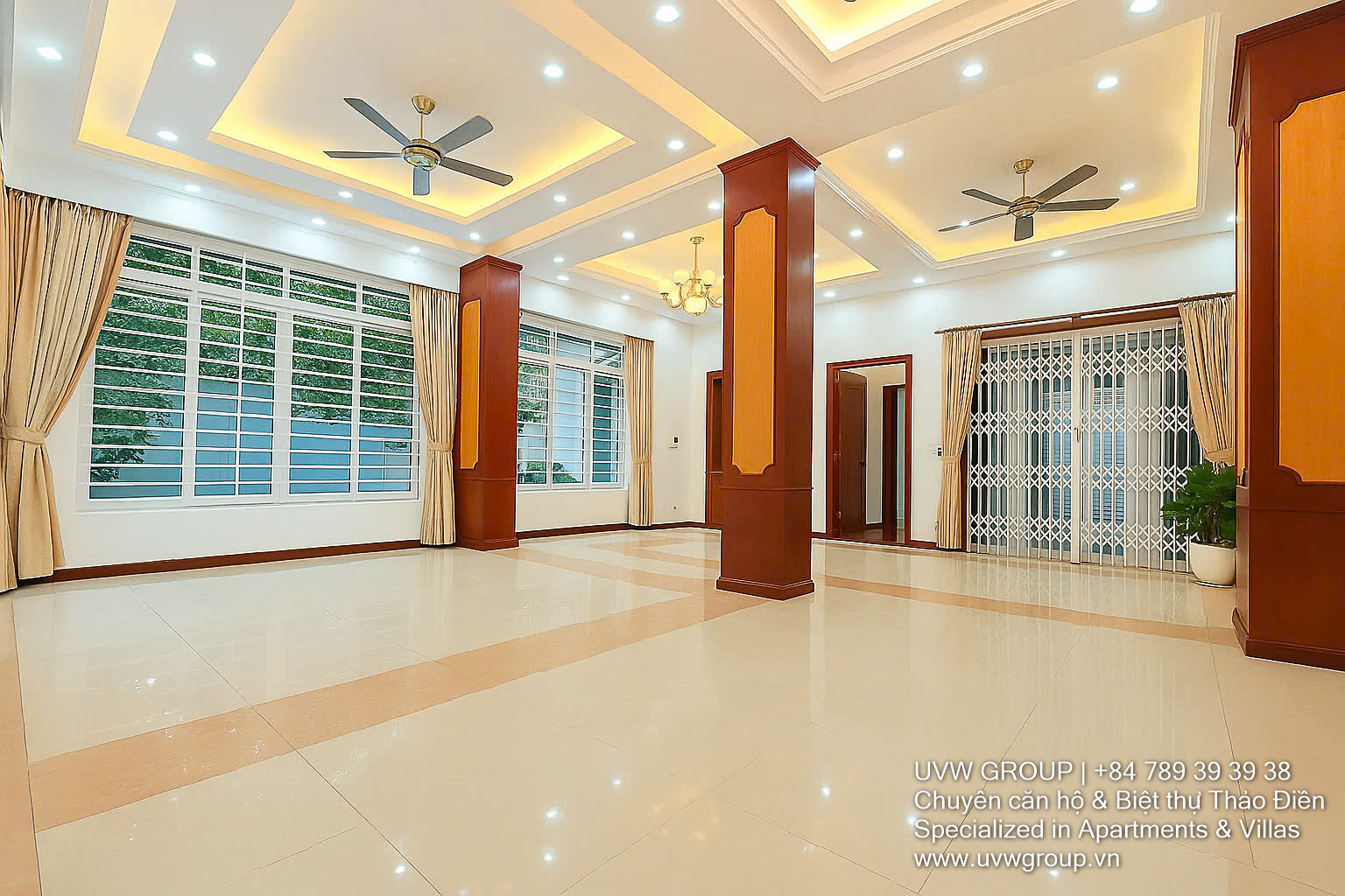 Villa for Rent on Quoc Huong, Thao Dien | 6BR | 400m² | $4,000 (Tax & Pool Included) image 5