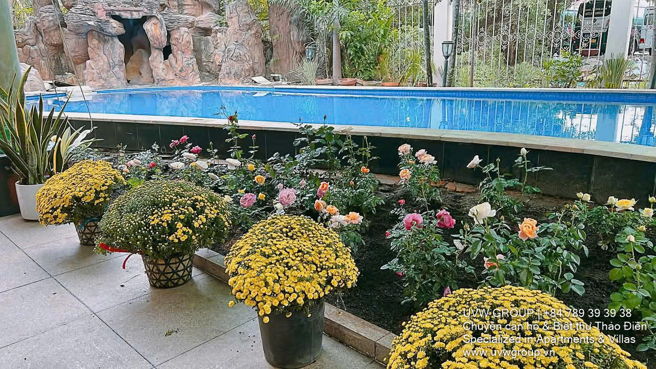 Villa for Rent in Compound – Thao Dien | 5BR + Office | 624m² | $5,000 1