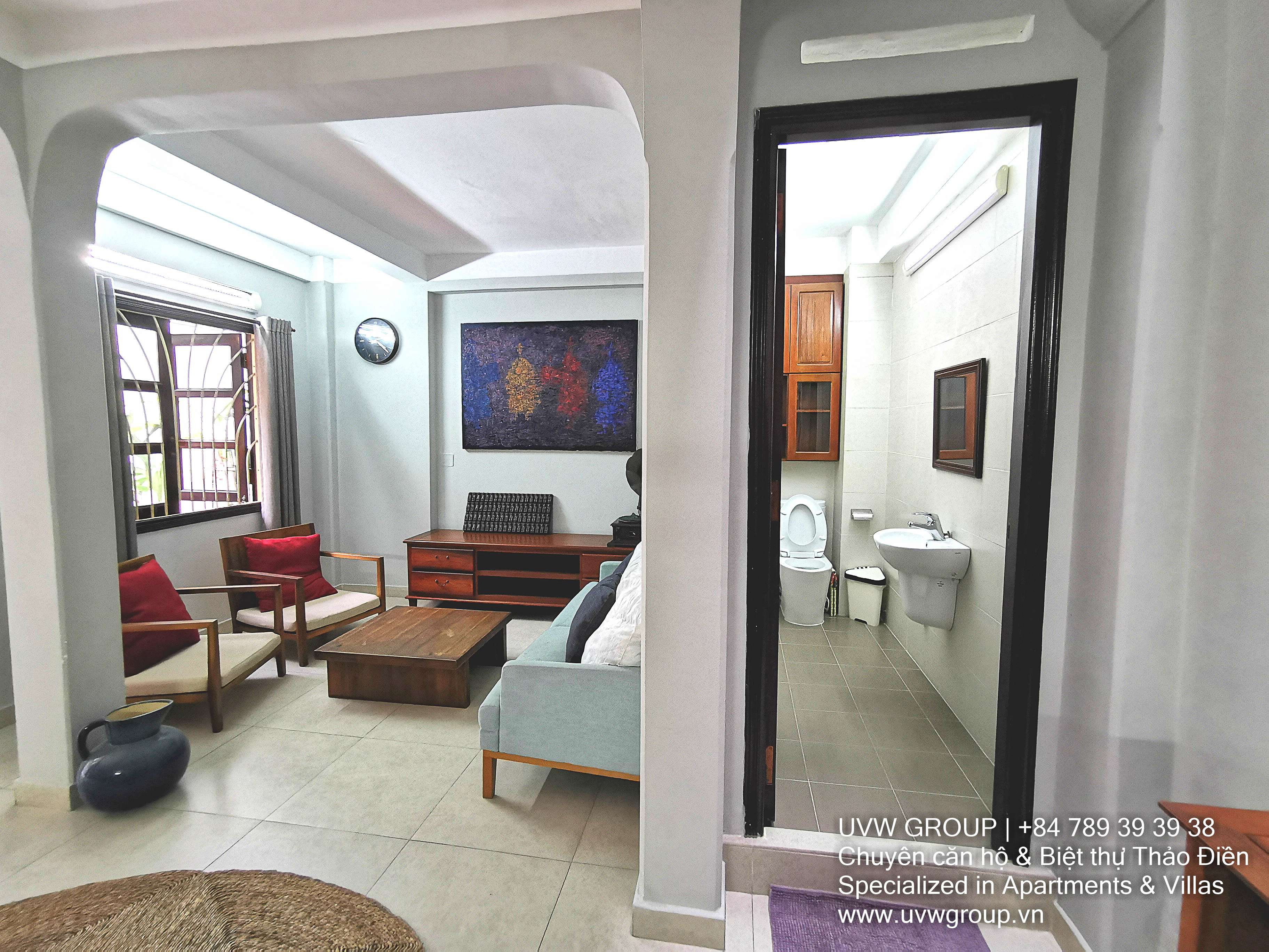 Villa for Rent in Thao Dien | 4BR | 110m² | Basic Furnished | $1,800 16