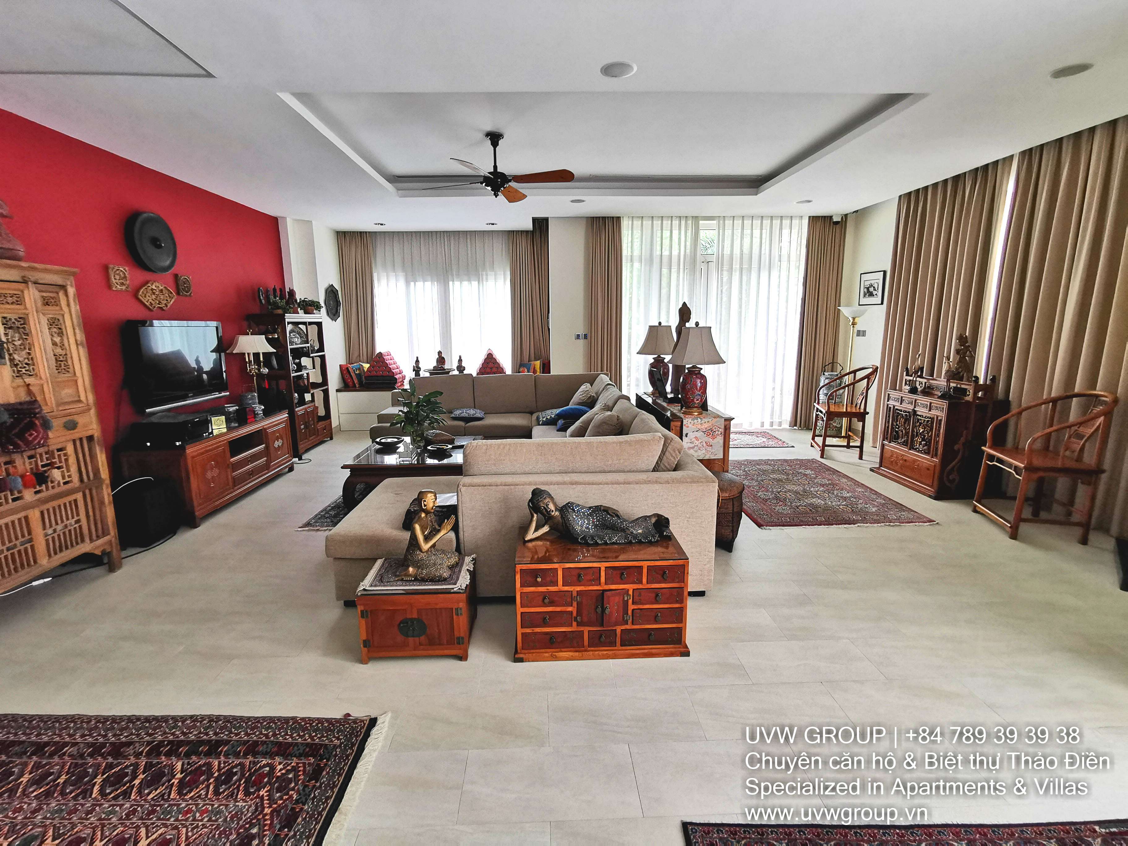 Luxury House for Rent in Thao Dien | 5BR | Basement | 250m² |$5,000 17