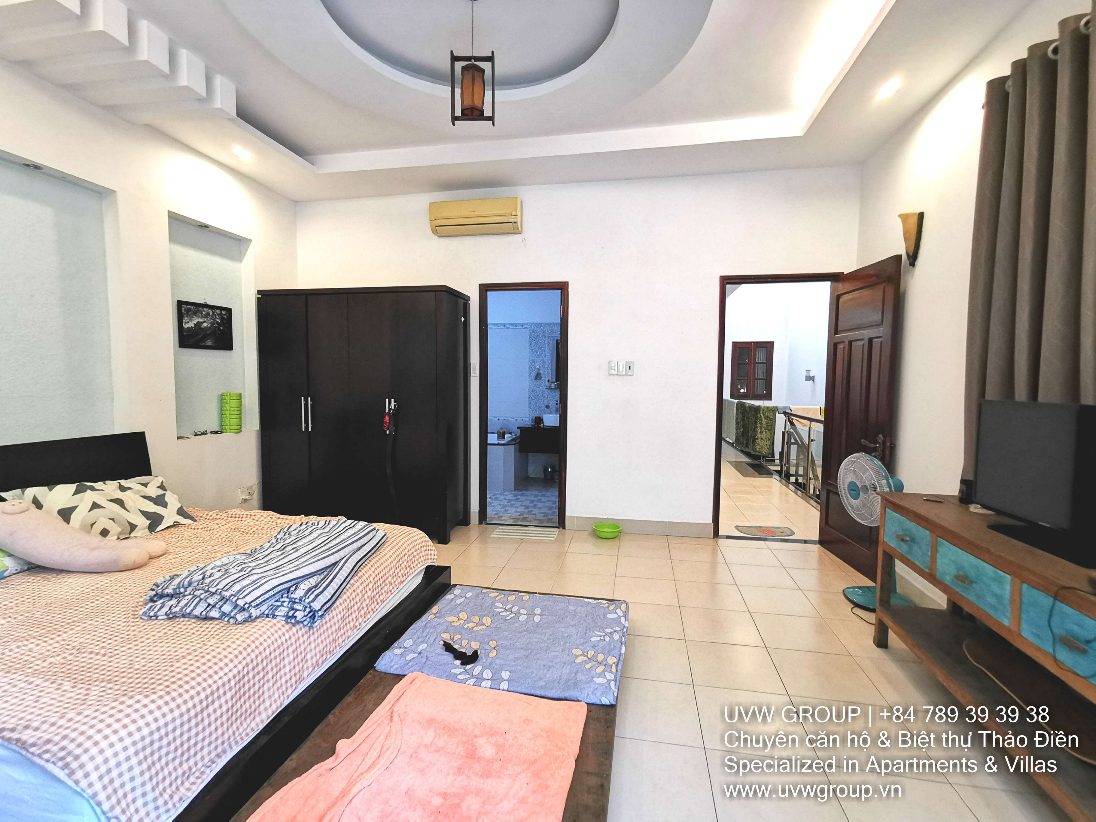 Villa for Rent in Thao Dien | 4BR | 160m² | Basic Furnished | $2,000 14