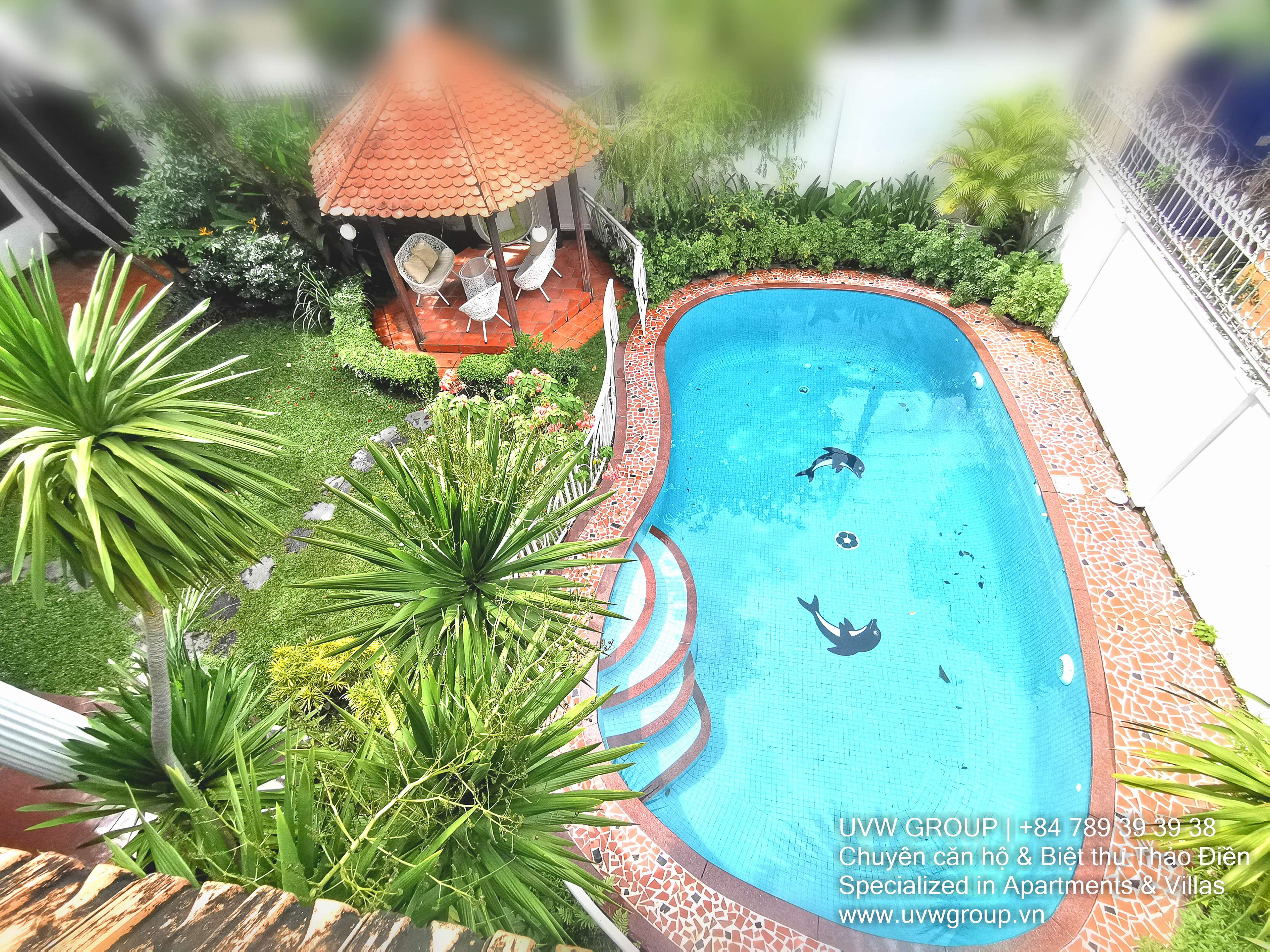 Biệt thự sang trọng cho thuê tại Thảo Điền | 4 phòng ngủ | 450m2 | Đầy đủ nội dung | 4.500 USD 2