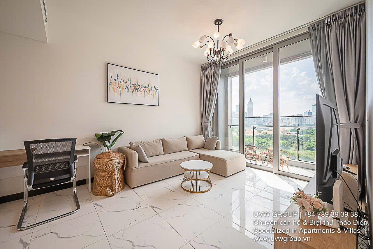 Căn hộ Empire City 2PN cho thuê | 100m² | Nội thất sang trọng | Tầng 9 | $1,800 image 4