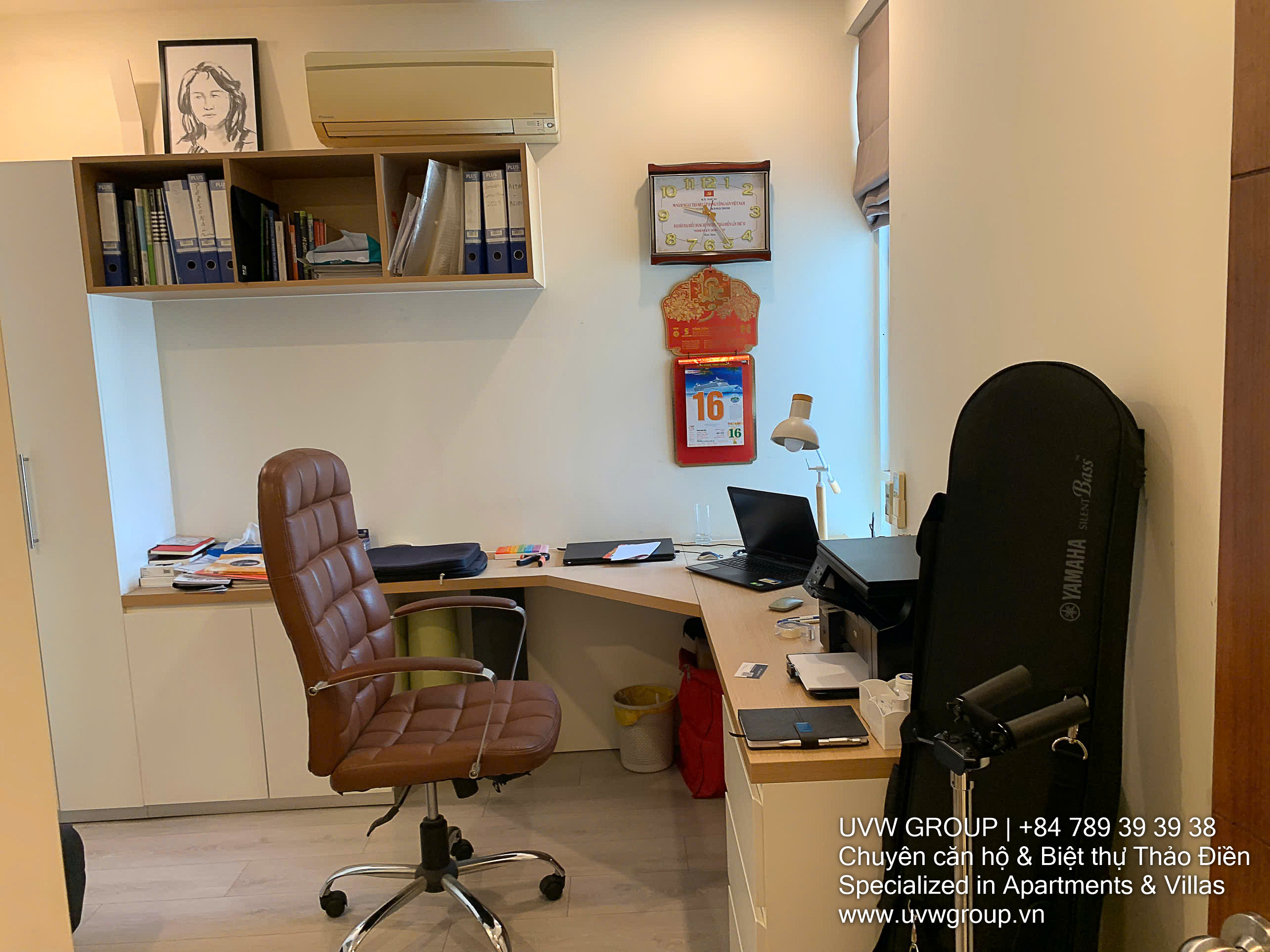 Cho thuê căn hộ 3 phòng ngủ Hoàng Anh Riverview có piano | 138,6m² | $1.100 14
