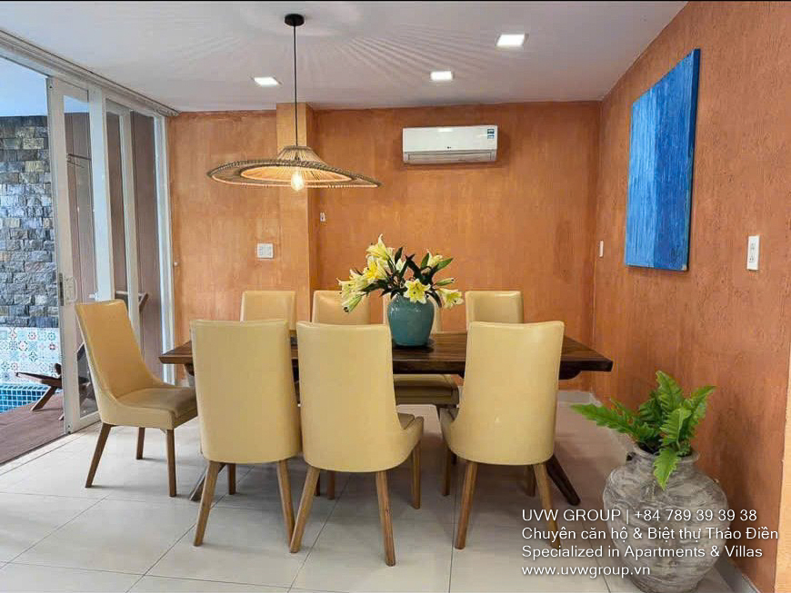 Biệt thự hồ bơi rộng rãi cho thuê tại trung tâm Thảo Điền | 500m² | 5 phòng ngủ | $4.300/tháng image 4