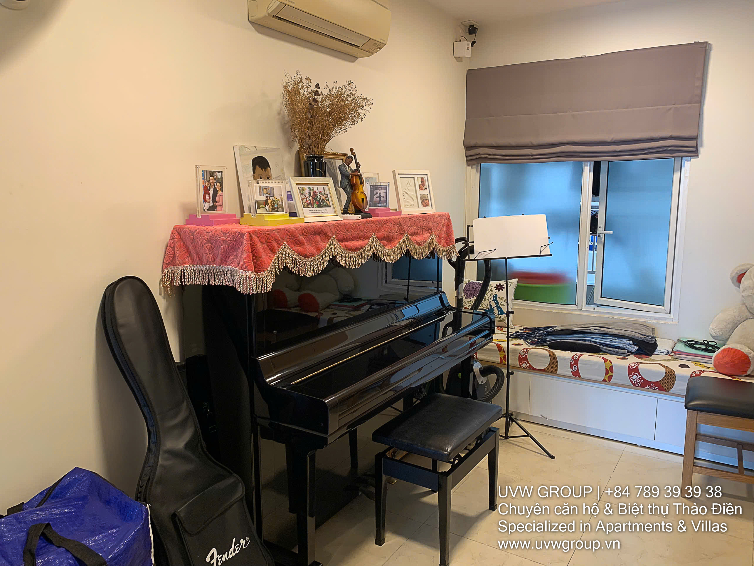 Hoang Anh Riverview 3BR Apartment with Piano for Rent | 138.6m² | $1,100 image 9