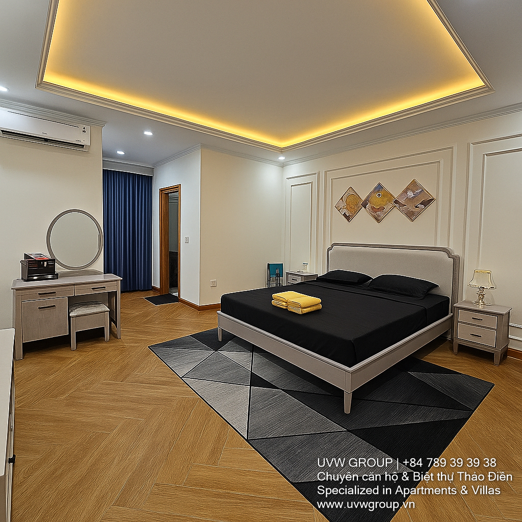 Short-Term Luxury Villa for Rent in District 7, HCMC | 5BR | Pool | Garden | VIP Pickup 13