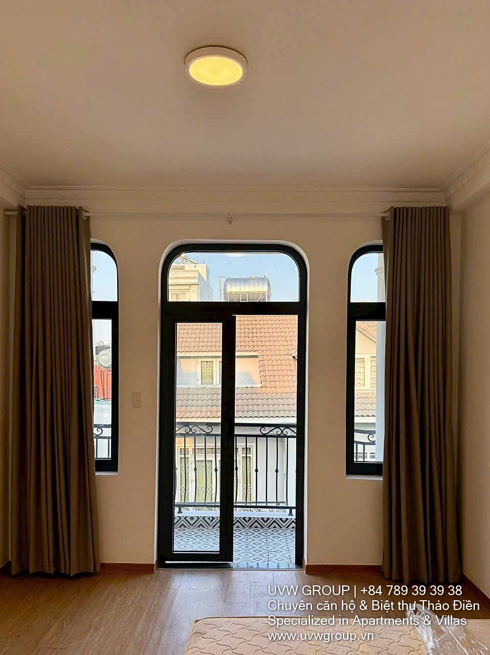 4-bedroom modern house for rent in Thao Dien with mezzanine and 5 bathrooms