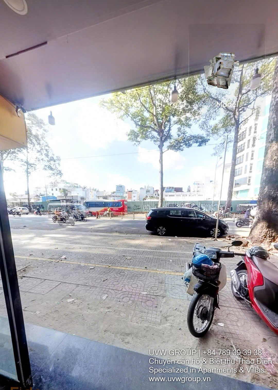 House for rent with 2 floors and wide frontage at 861 Tran Hung Dao, D5