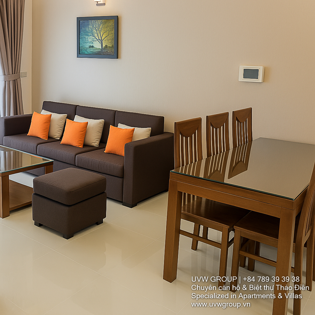 2BR Apartment for Rent at Thao Dien Pearl | 96m² | Landmark 81 View | $1,000 image 7
