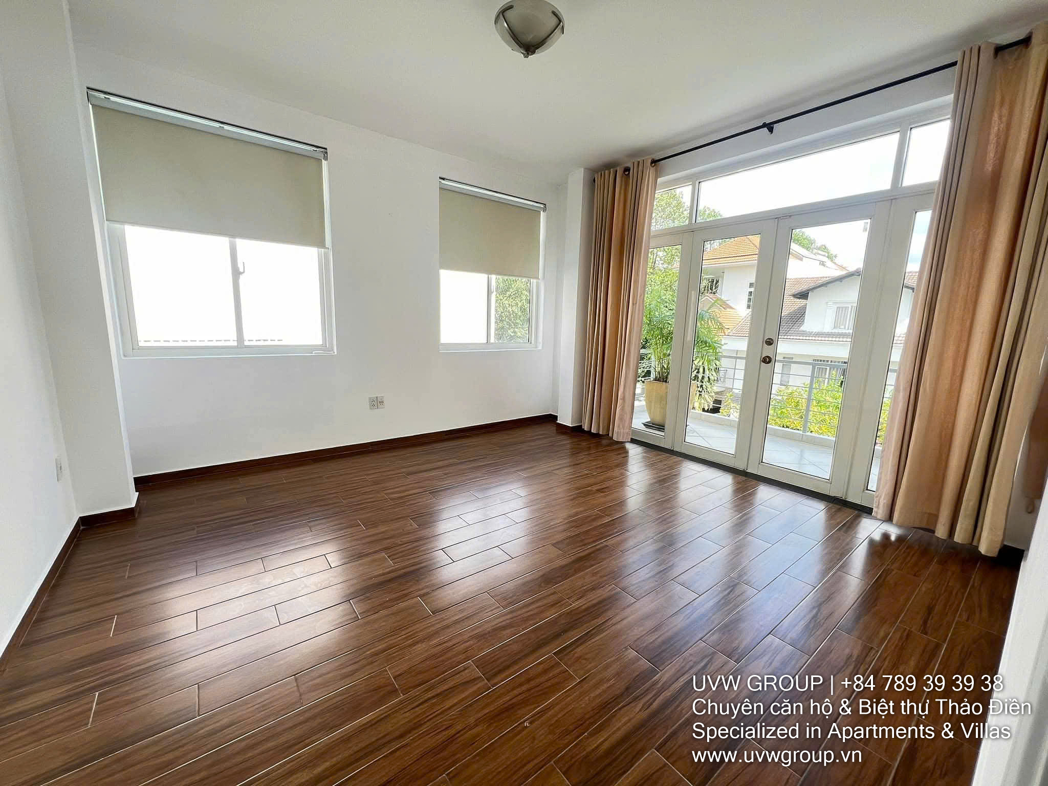 Compound Villa for Rent in Thao Dien – Basement – 4BR + Office – $4,200/Month 13