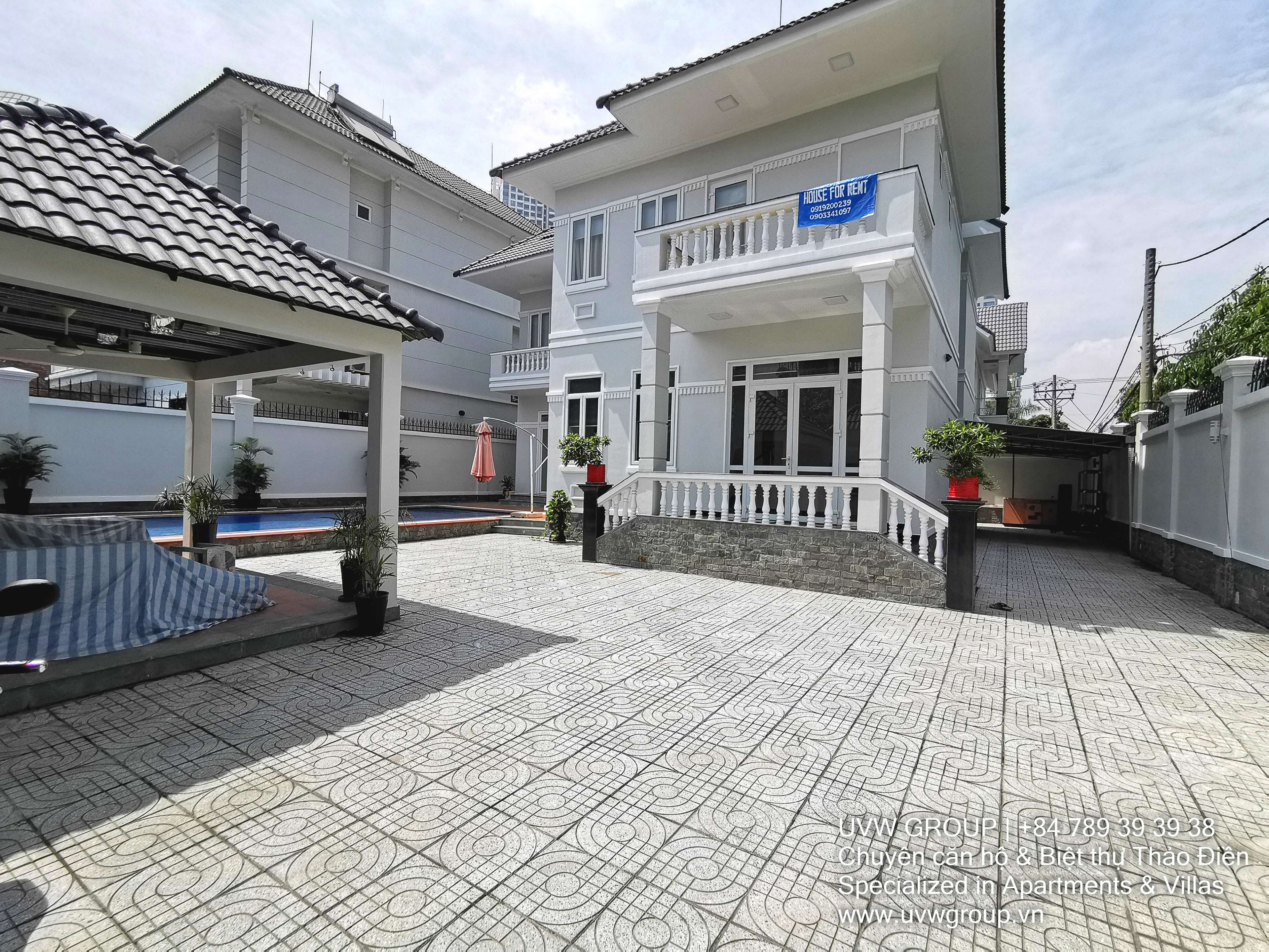 Biệt thự sang trọng cho thuê tại Thảo Điền | 5 phòng ngủ | 450m² | Đầy đủ nội thất | $5,000 2
