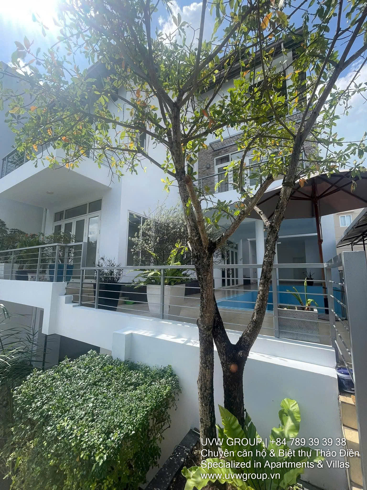 Cho thuê biệt thự compound Thảo Điền – Tầng hầm – 4 phòng ngủ + Văn phòng – $4,200/Tháng 2