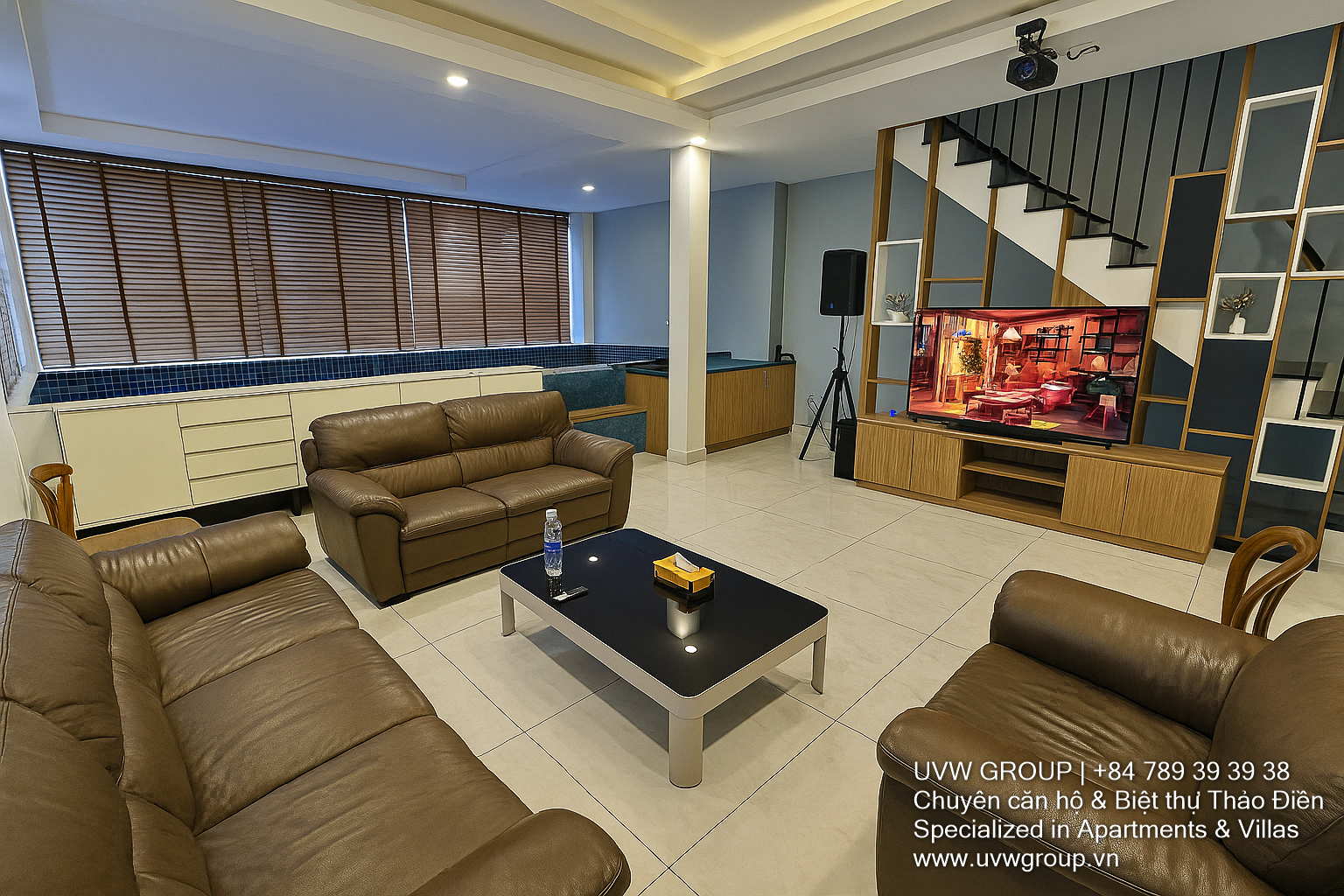 Short-Term Luxury Villa for Rent | 4BR | Indoor Pool | Karaoke | Fully Furnished image 7