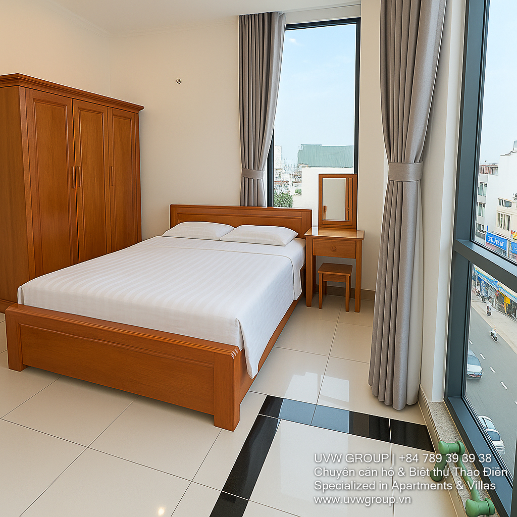 1-Bedroom Apartment for Rent with Landmark 81 View | Balcony | $480 image 5
