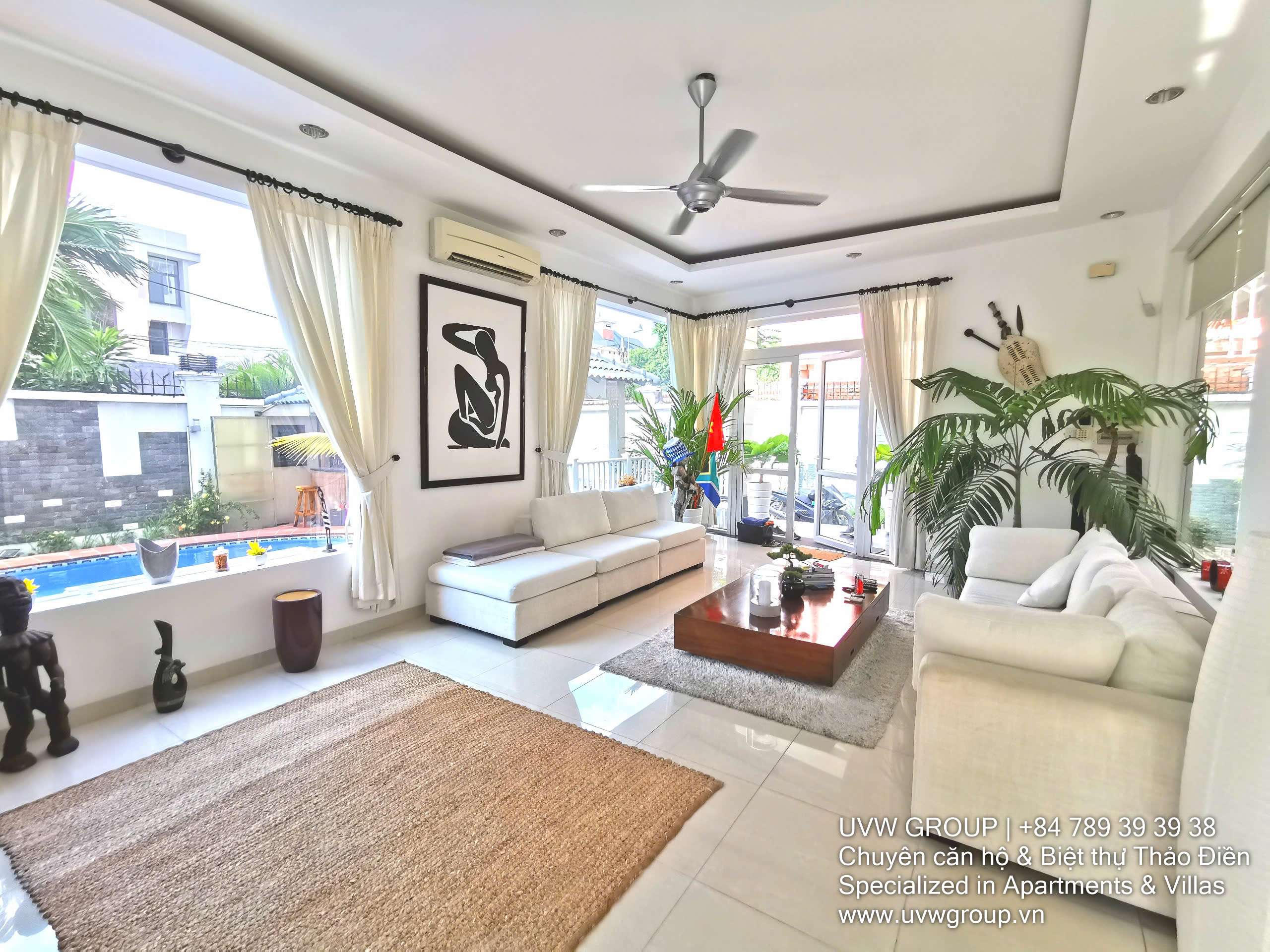 Luxury Villa for Rent in Thao Dien | 5BR | 450m² | Fully Furnished | $5,500 image 6