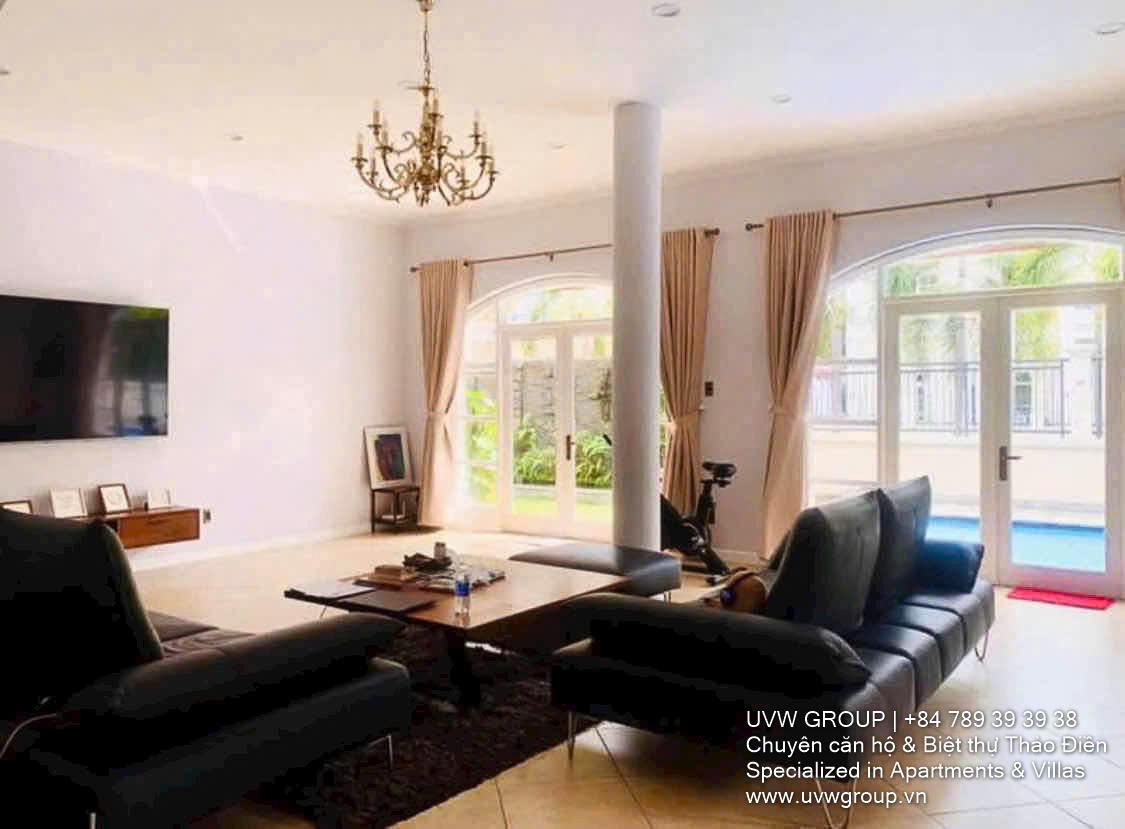 Biệt thự hồ bơi cho thuê tại Thảo Điền Compound | 4PN | 500m² | $5,300 12