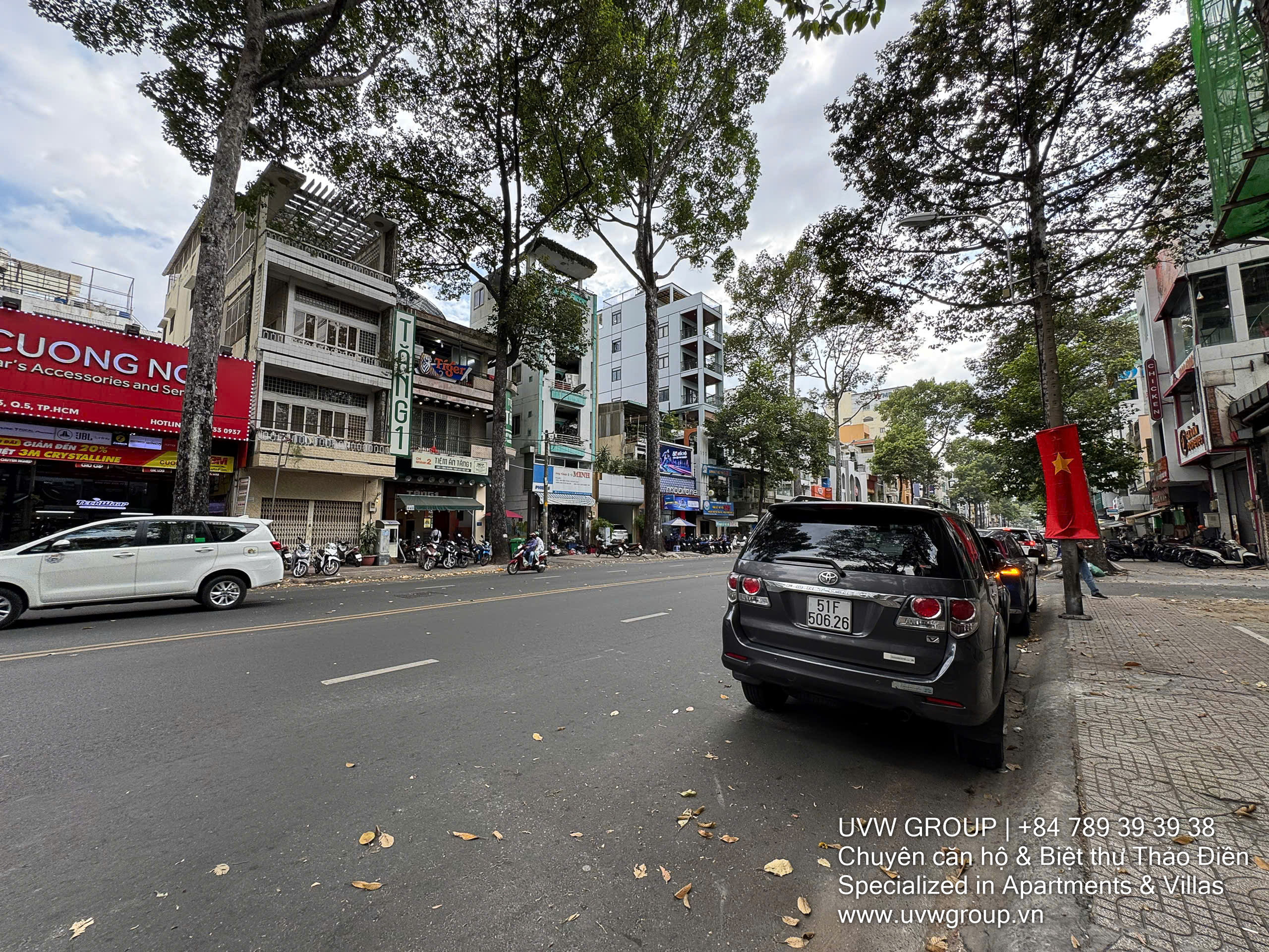 Commercial House for Rent – 301–303 An Duong Vuong, District 5 | 9x20m | $8,000 3