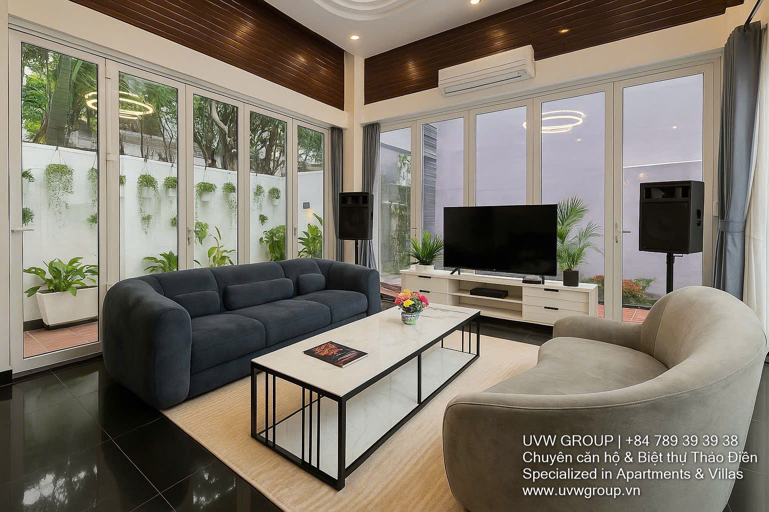 Luxury 4BR Villa for Rent in Thao Dien | Pool | Karaoke | Short-Term Stay in HCMC image 3