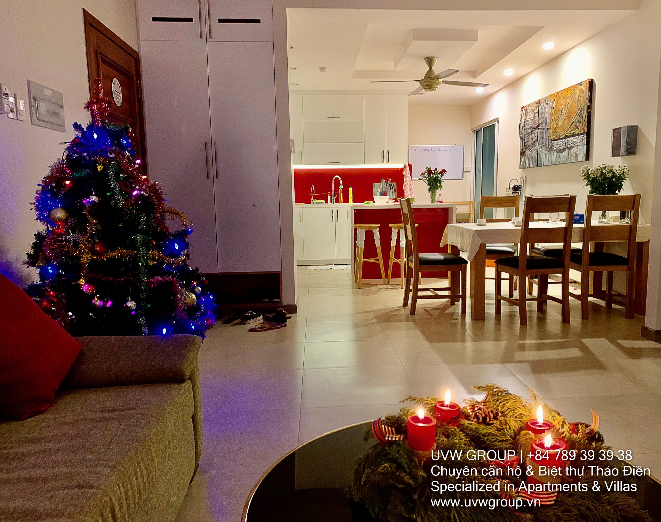 Cho thuê căn hộ 3 phòng ngủ Hoàng Anh Riverview có piano | 138,6m² | $1.100 2