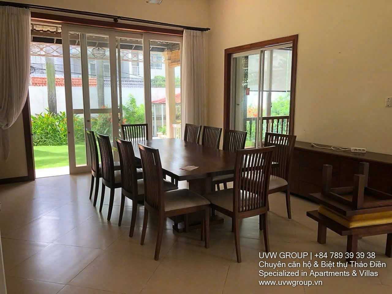 Luxury Villa for Rent in Thao Dien | 4BR + Office | 500m² | $5,000 13