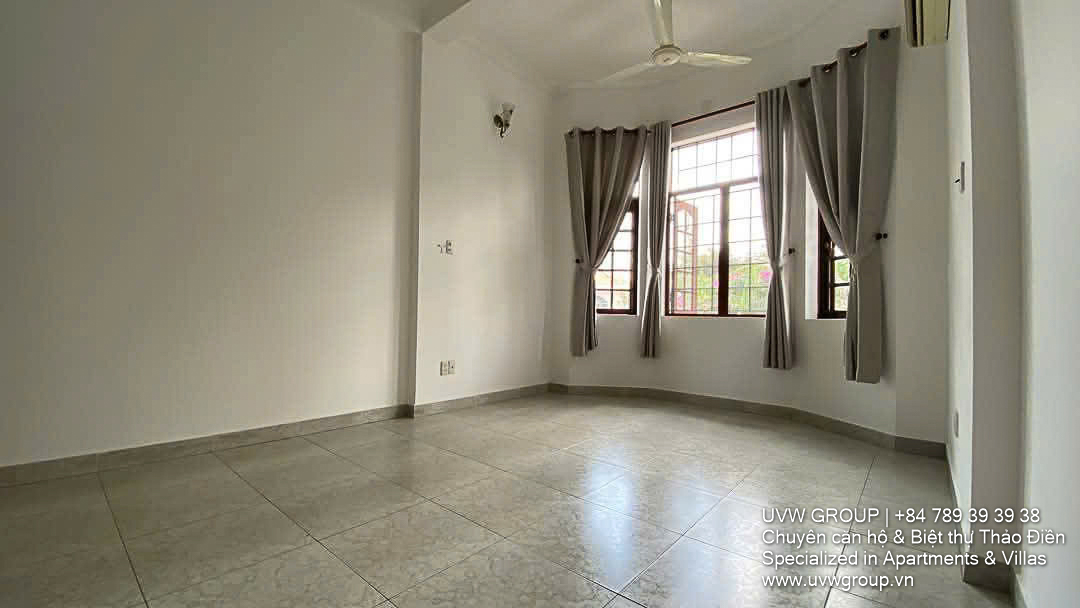3-bedroom house for rent in Thao Dien with 2 floors and 4 bathrooms