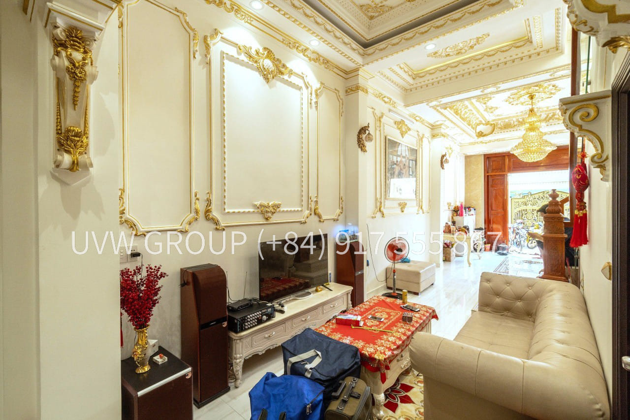 Bán Nhà Sang Trọng Quận 6 | Đường Bến Phú Lâm | 133m² | Nội Thất Gold | 17,5 Tỷ 12
