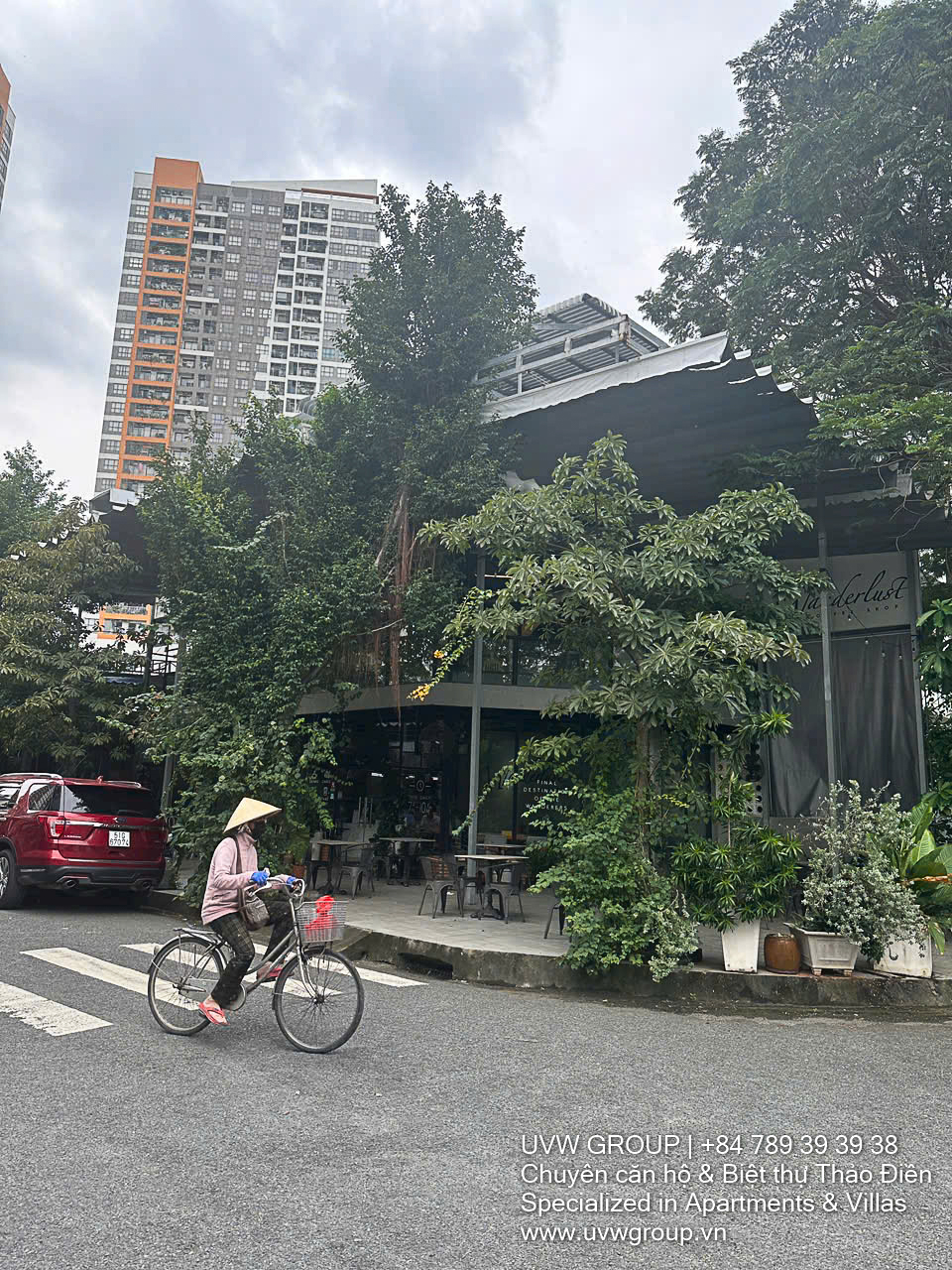 Quán cà phê cho thuê tại Đường 53 An Phú | 146m² | Park View | $1,600 2