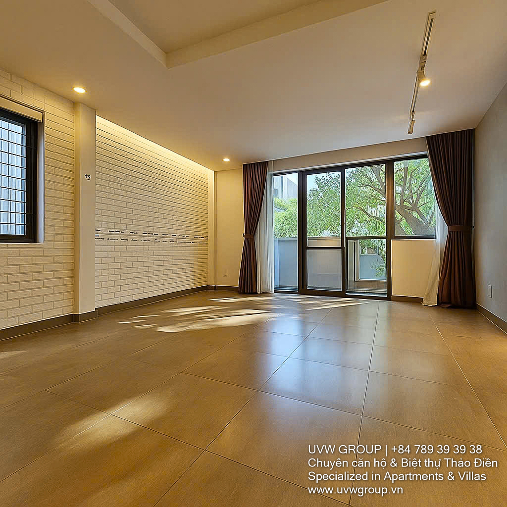 Biệt thự góc An Phú cho thuê – 4PN | 170m² | Tầng hầm | 75 triệu VND image 4