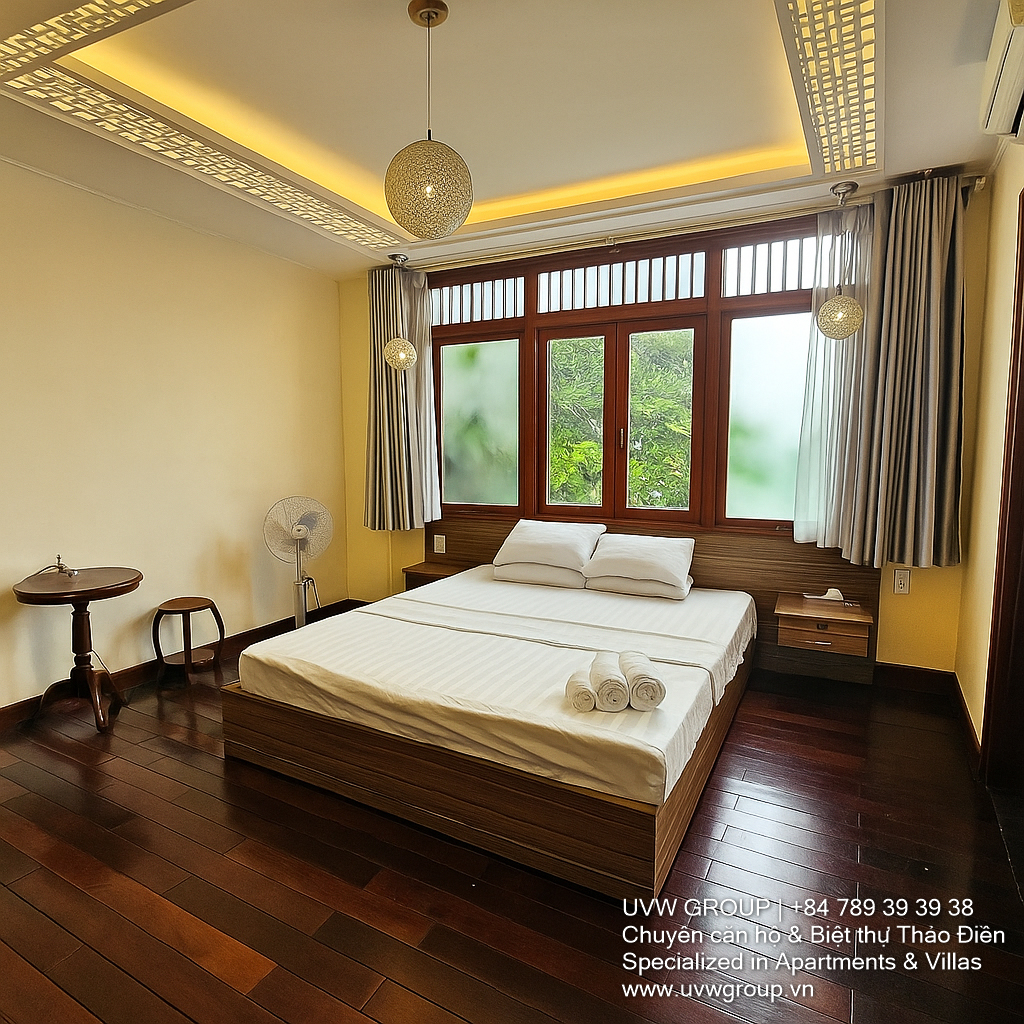 Biệt thự sang trọng cho thuê ngắn hạn gần RMIT, Quận 7 | 5PN | Hồ bơi trong nhà 18