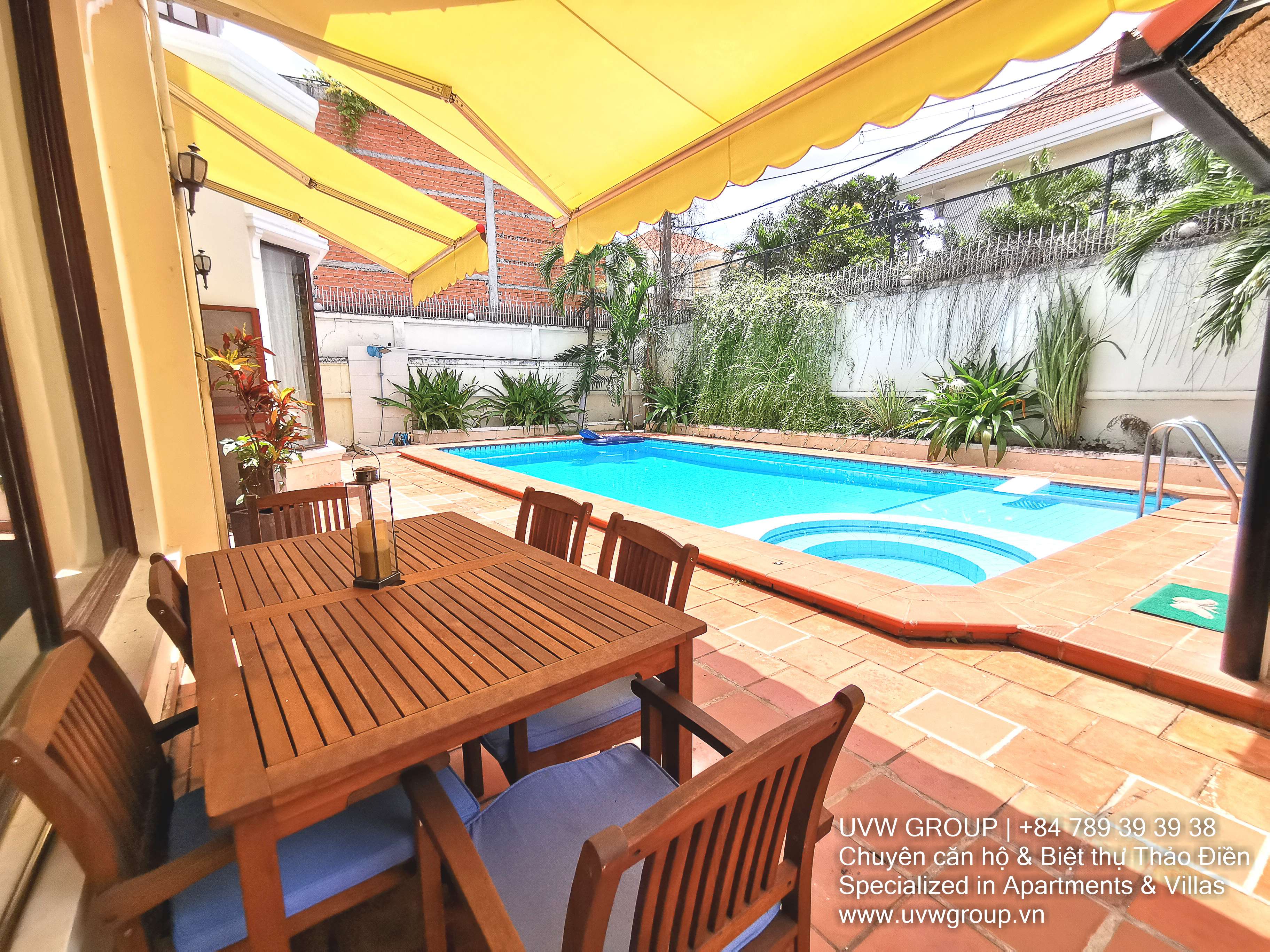 Biệt thự sang trọng cho thuê tại Thảo Điền | 4PN | 600m² | Hồ bơi riêng | $4,000 image 4