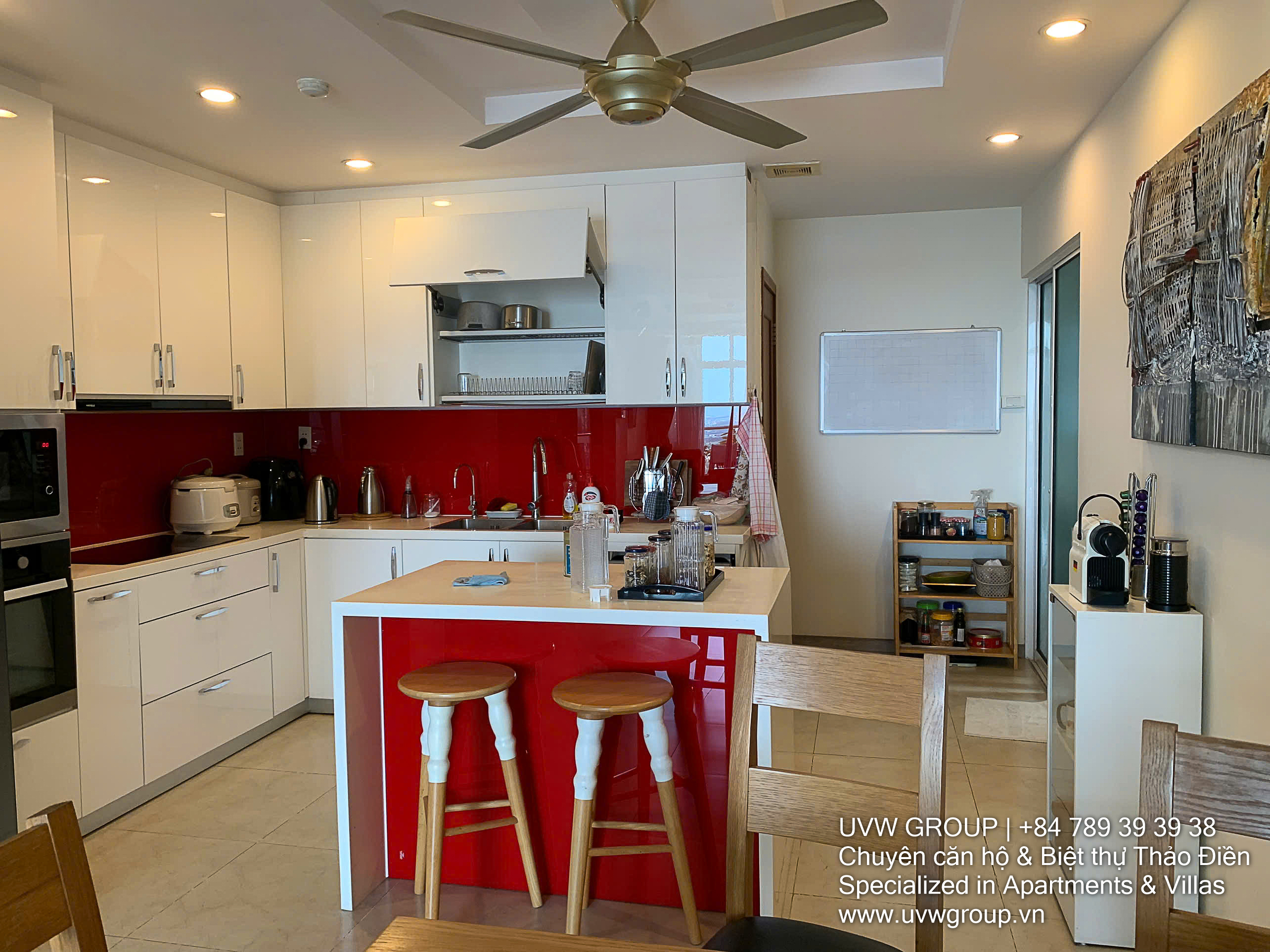 Cho thuê căn hộ 3 phòng ngủ Hoàng Anh Riverview có piano | 138,6m² | $1.100 image 4